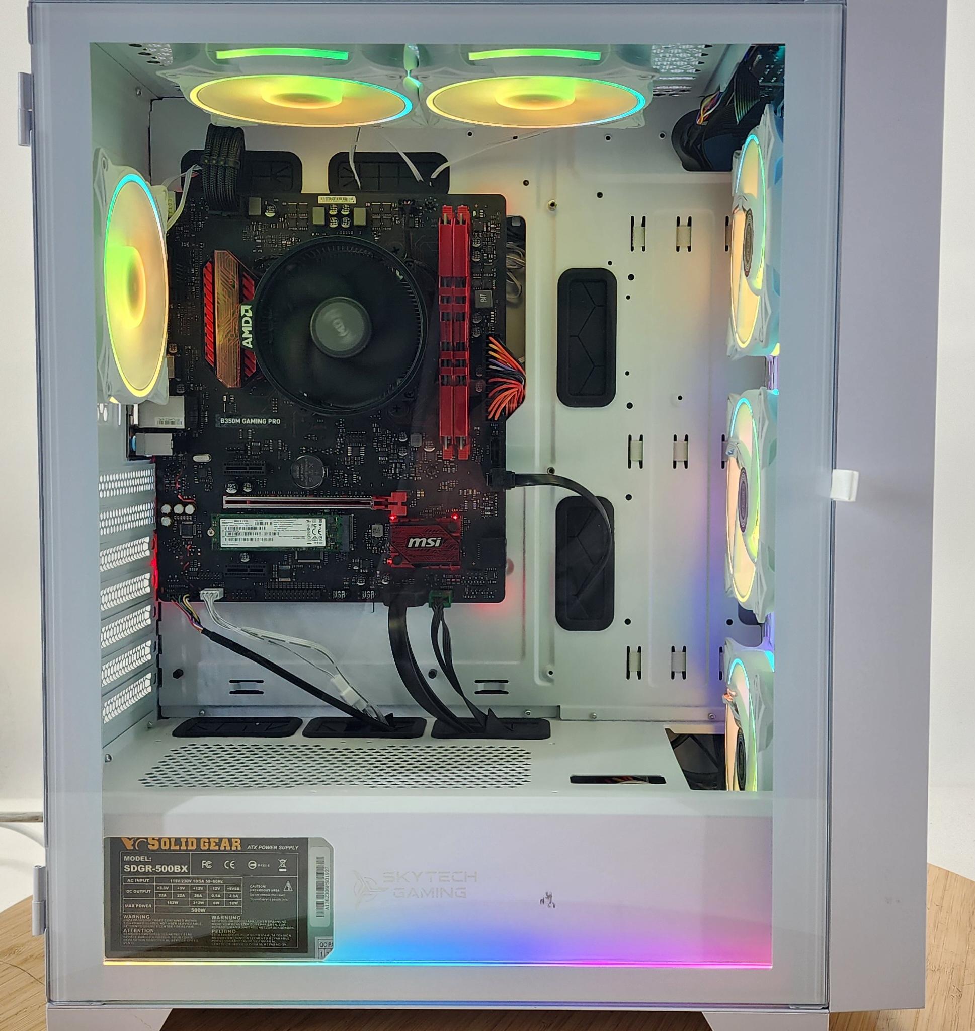 Gaming PC Ryzen 3 3200G 16GB RAM 256GB SSD + 1TB HDD   Windows 11 Computer