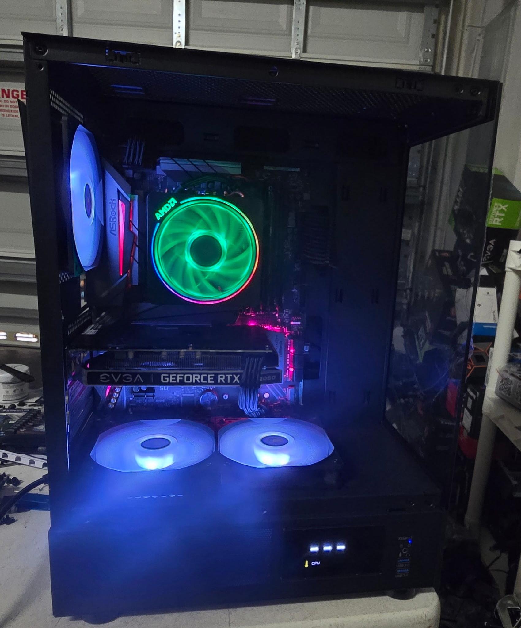 🔥 RTX 2060 Gaming PC – Ryzen 5 2600 | 16GB RAM | 512gb SSD | RGB Build 🔥