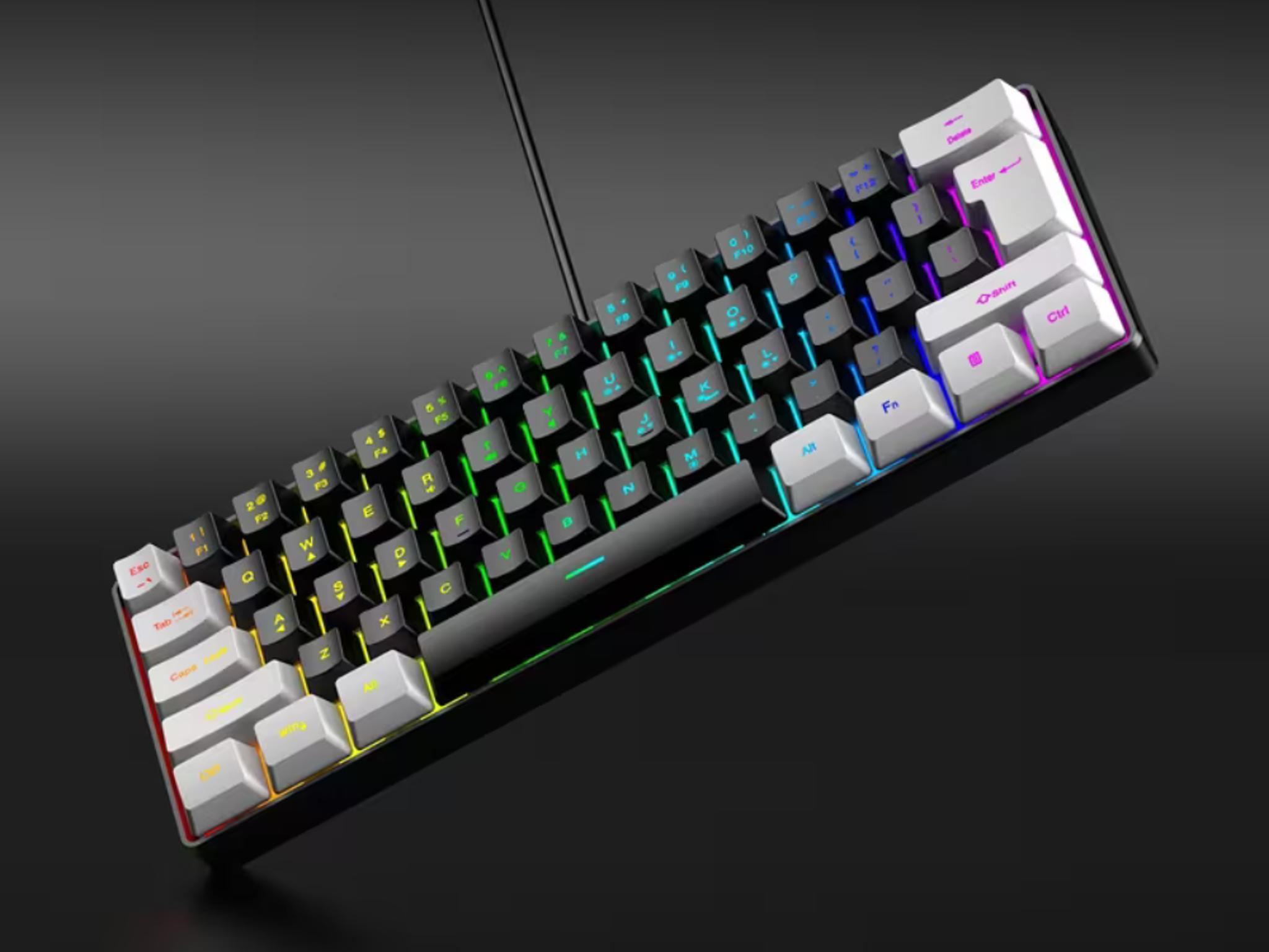 G0TBAT G61 60% Mini RGB Gaming Keyboard 61 Keys Wired USB-C Compact - Brand New