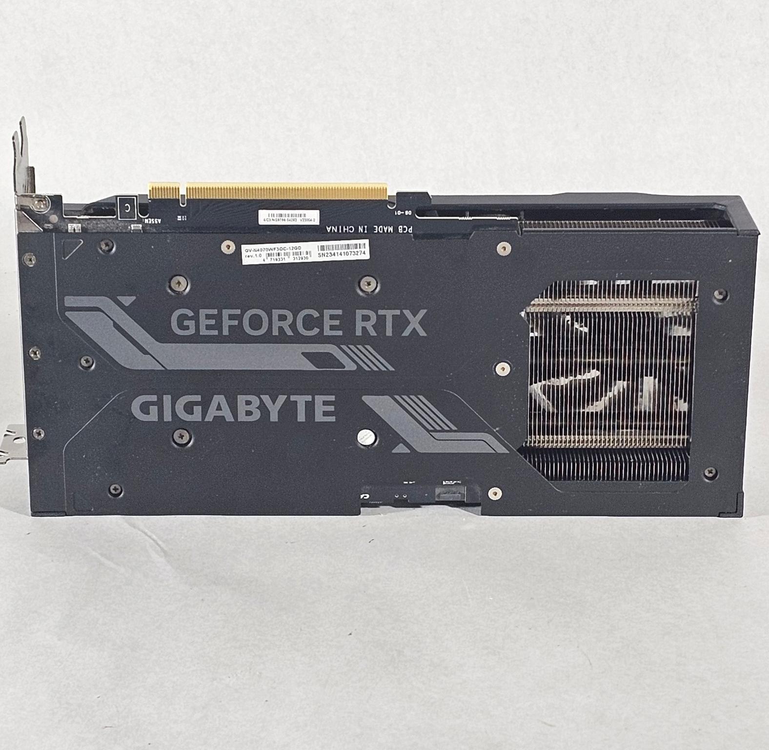 GIGABYTE AORUS GeForce RTX 4070 MASTER 12G - Image 3