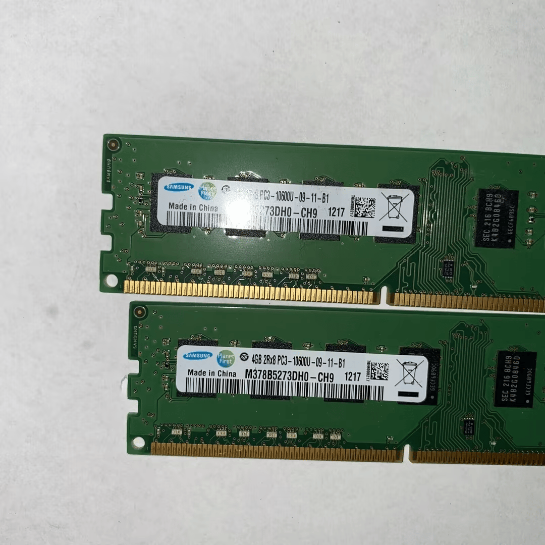 A46-Samsung 8GB (2x4GB) PC3-10600U DDR3-1333 Desktop Memory RAM M378B5273DH0-CH9