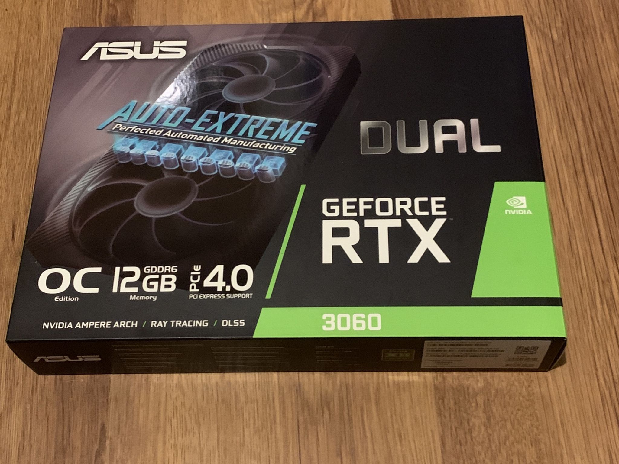 ASUS Dual GeForce RTX 3060 OC V2 12GB GDDR6 Graphics Card NEW