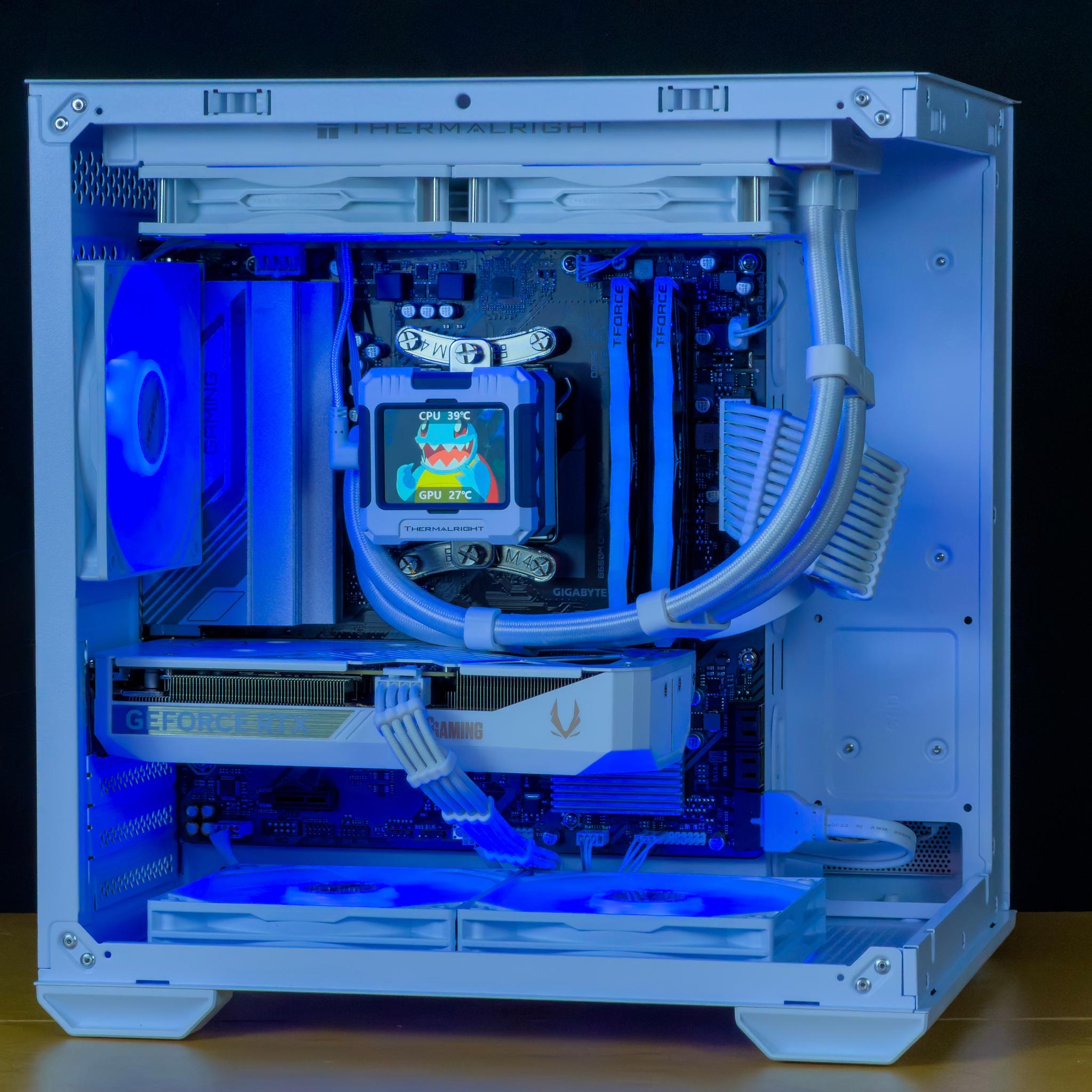 🥶Frostbyte: RTX 5060ti 8gb| R5 7600x| 16gb ddr5 | LCD Screen❄️