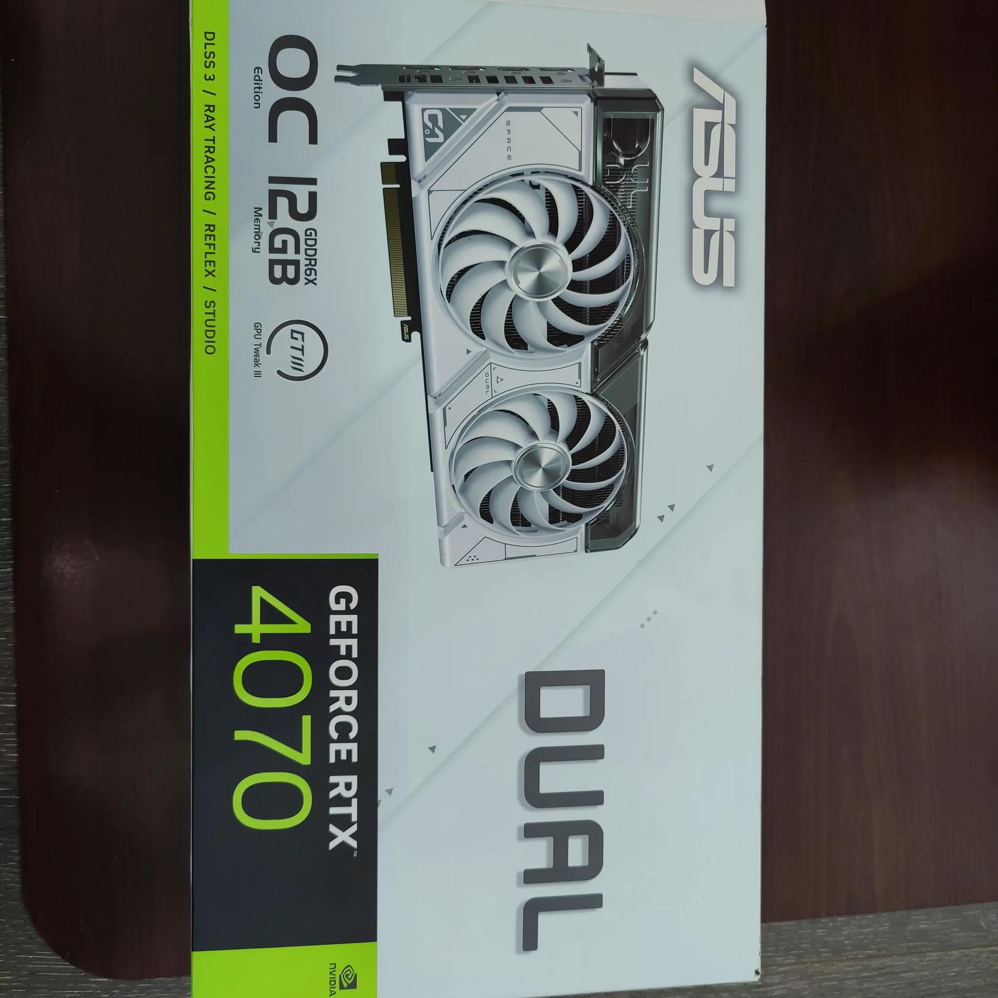 Asus RTX 4070 OC Dual
