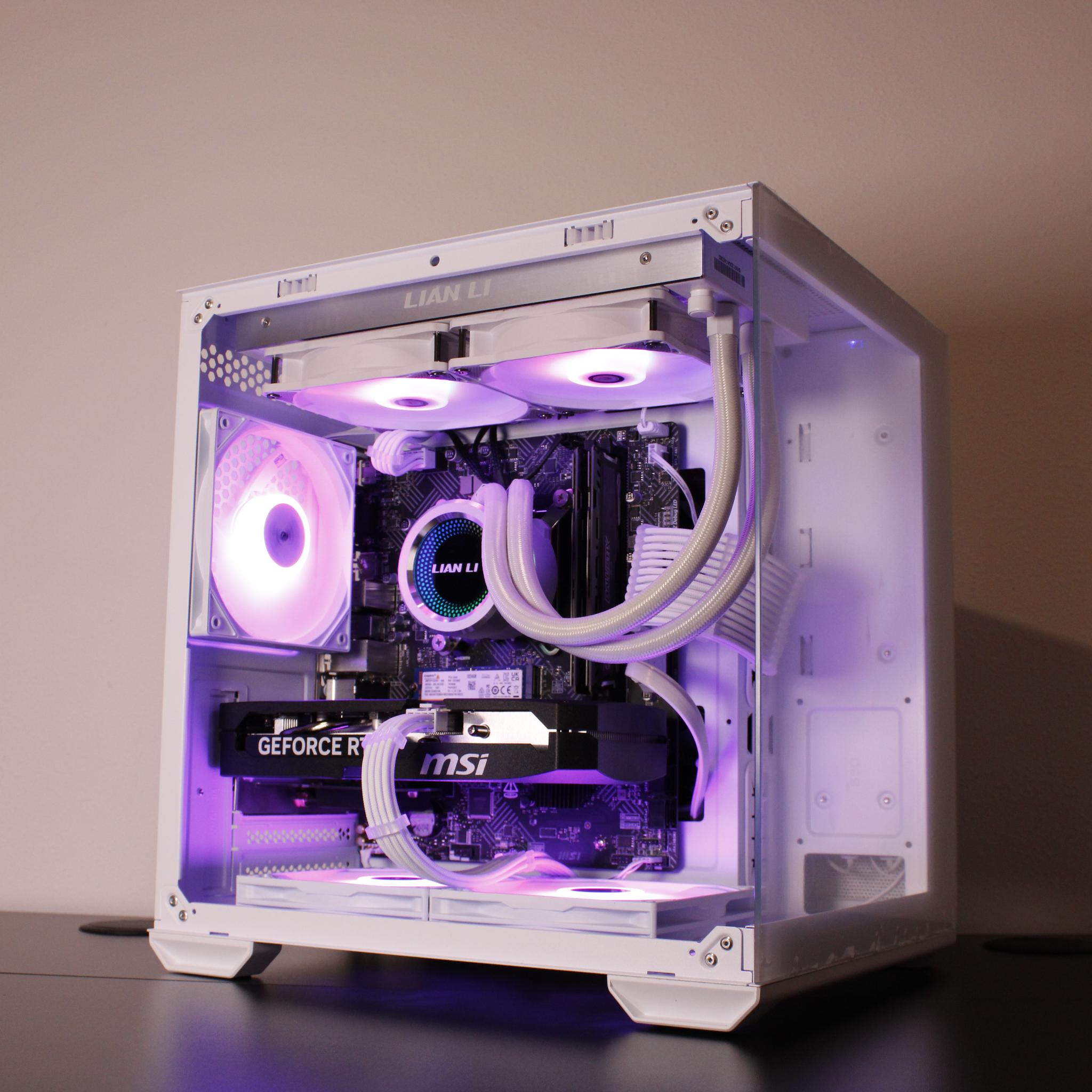 🤍White Gaming PC [RTX 5060 ti][i5 12600k][32GB DDR4][1TB M.2]