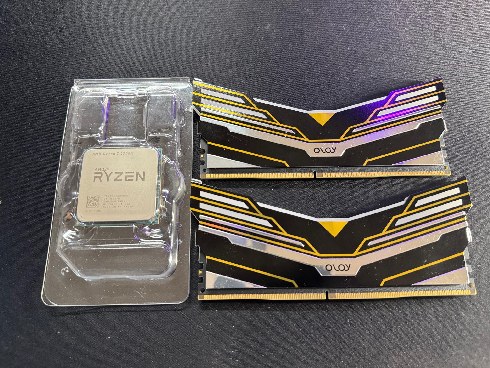 🔥CPU & RAM Combo *Ryzen 7 2700X & 16GB DDR4 RGB RAM (2x8GB 3600 MHz)