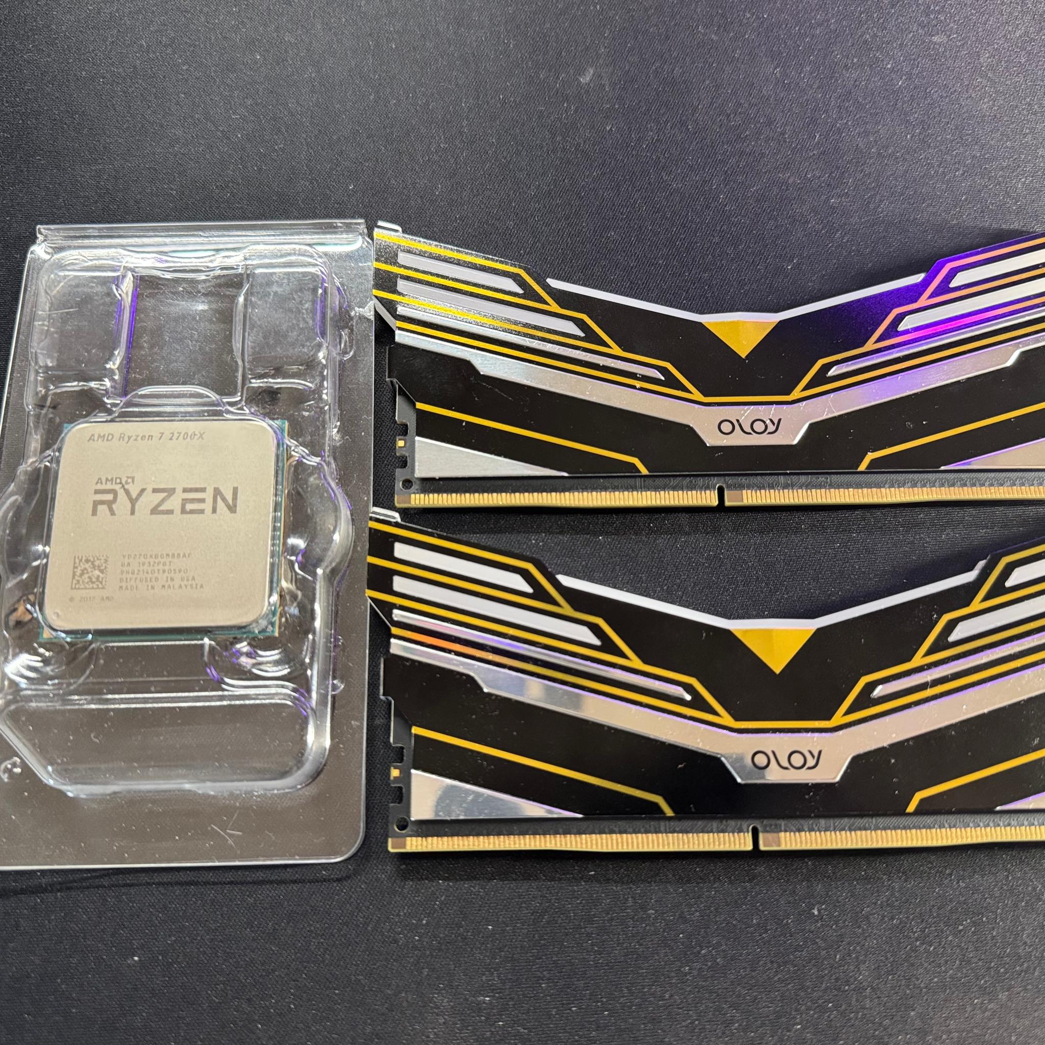 🔥CPU & RAM Combo *Ryzen 7 2700X & 16GB DDR4 RGB RAM (2x8GB 3600 MHz)