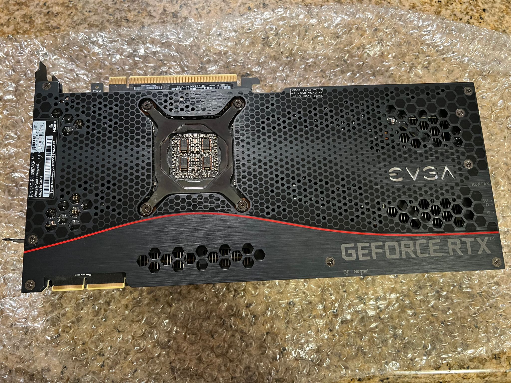 EVGA NVIDIA GeForce RTX 3090 FTW3 Ultra Triple-Fan 24GB GDDR6X PCIe 4.0 Graphics Card