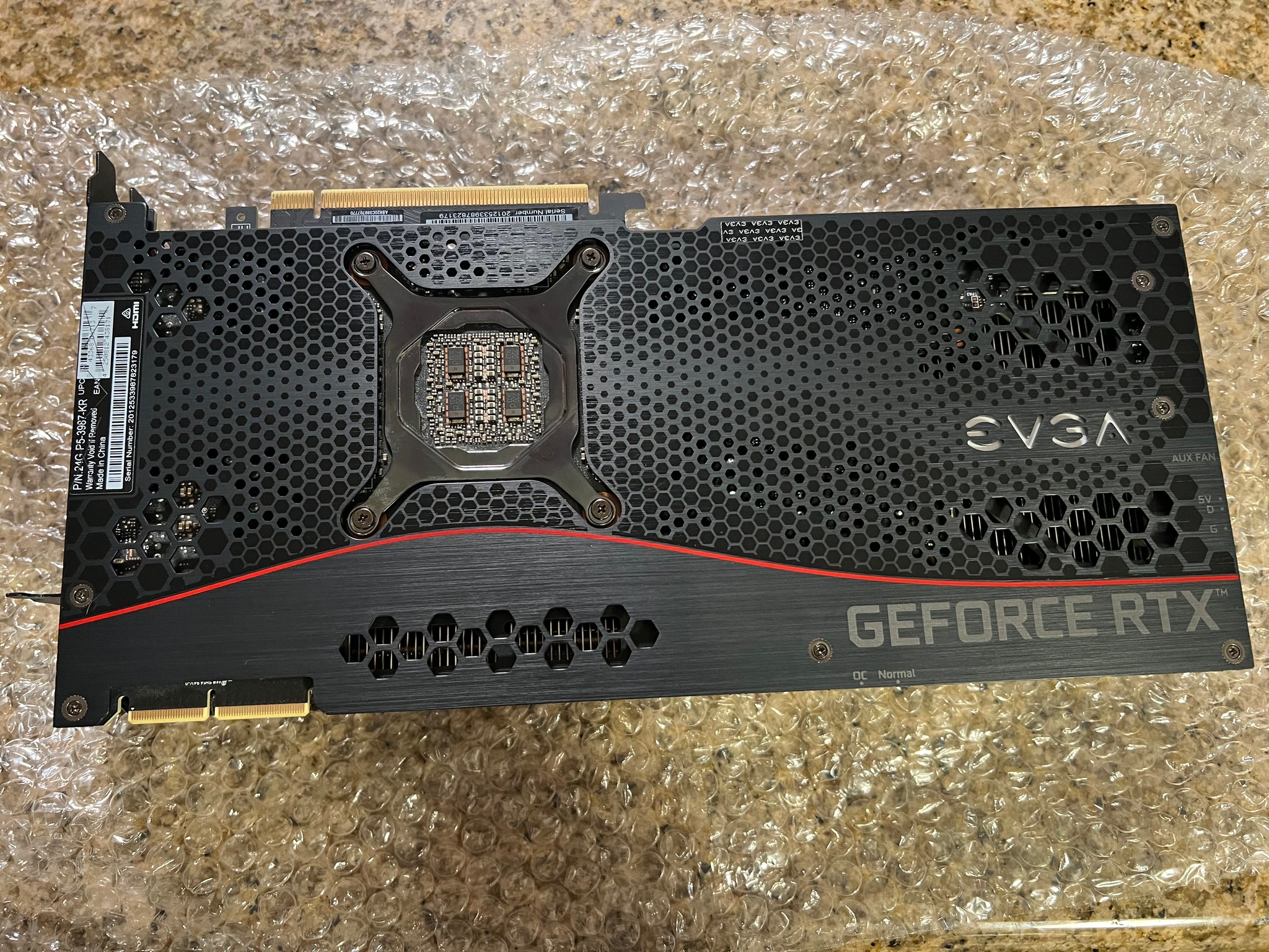 EVGA NVIDIA GeForce RTX 3090 FTW3 Ultra Triple-Fan 24GB GDDR6X PCIe 4.0 Graphics Card