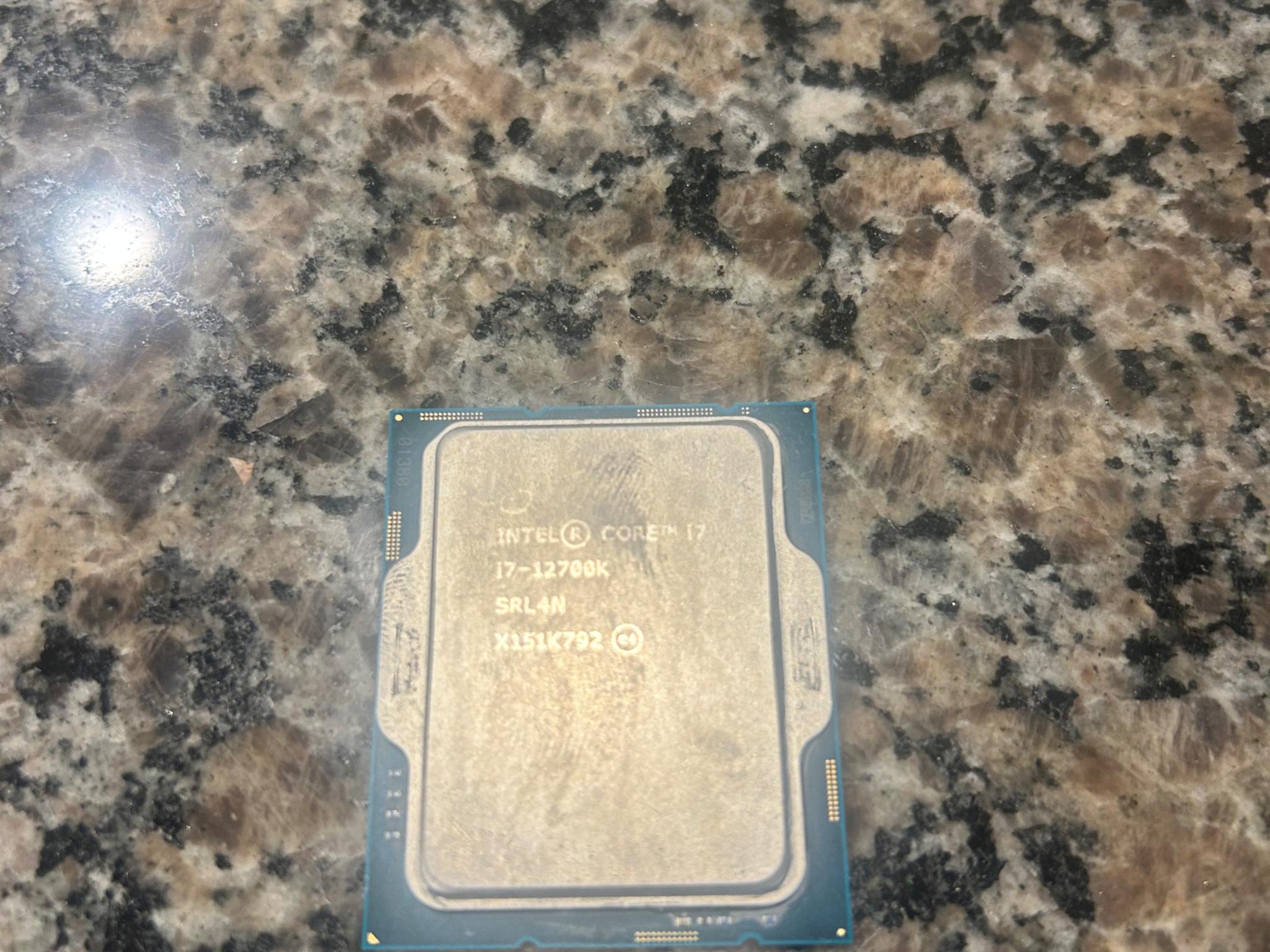 Intel i7-12700K 12th GEN CPU 12 Core CPU