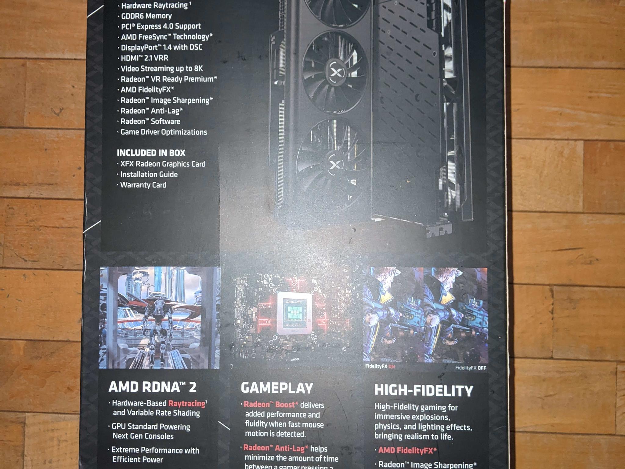 XFX Swft 319 RX 6800 16gb