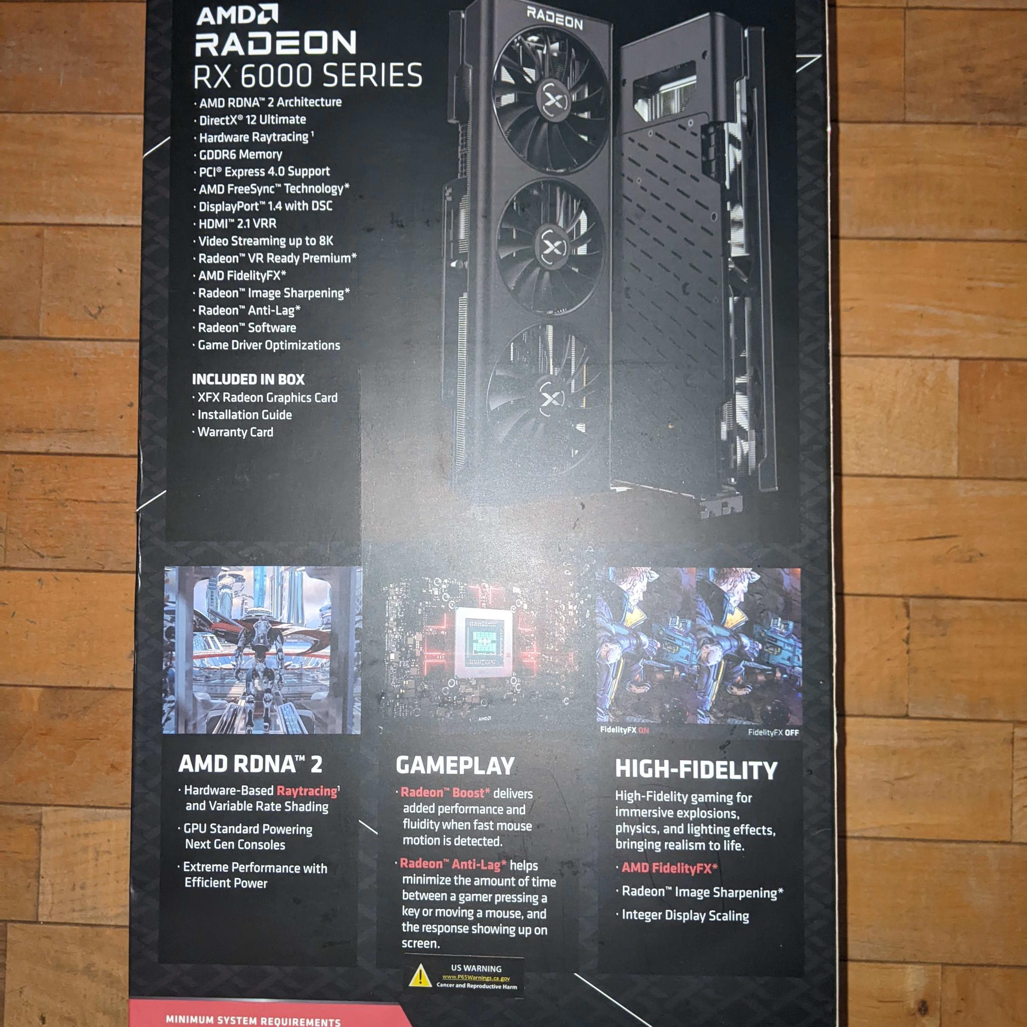 XFX Swft 319 RX 6800 16gb