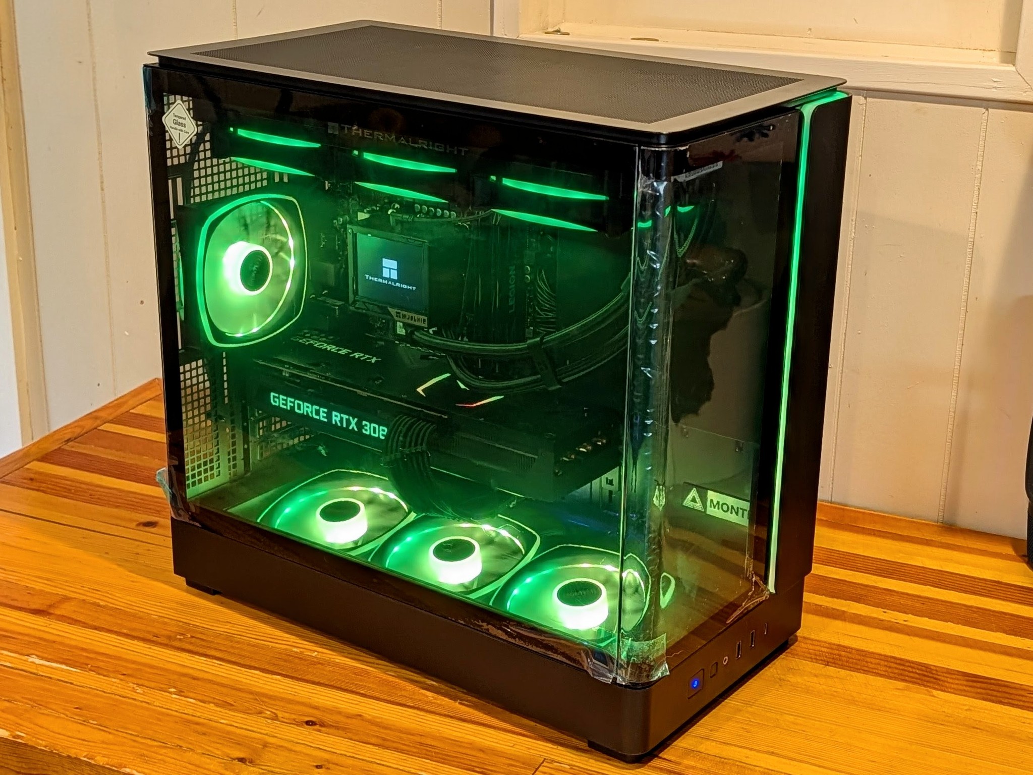🌈 Intel Core i7-11700K + RTX 3080 Gaming PC | 1440p & 1080p Powerhouse | RGB + LCD AIO