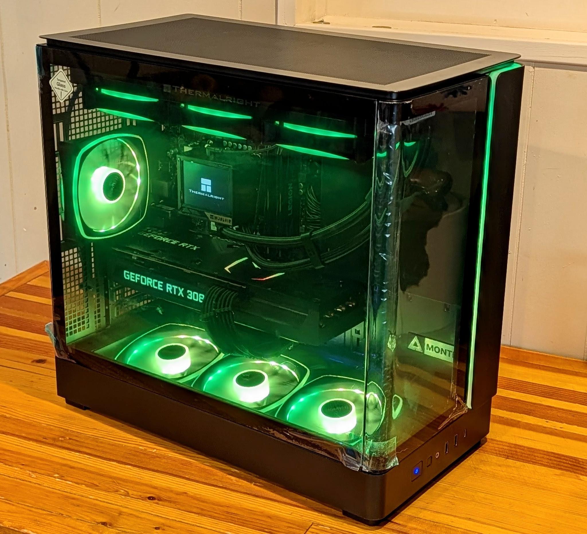 🌈 Intel Core i7-11700K + RTX 3080 Gaming PC | 1440p & 1080p Powerhouse | RGB + LCD AIO