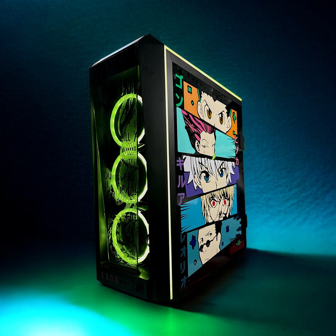SALE!! Custom PC Case - HunterxHunter Themed Talos P1A | Jawa