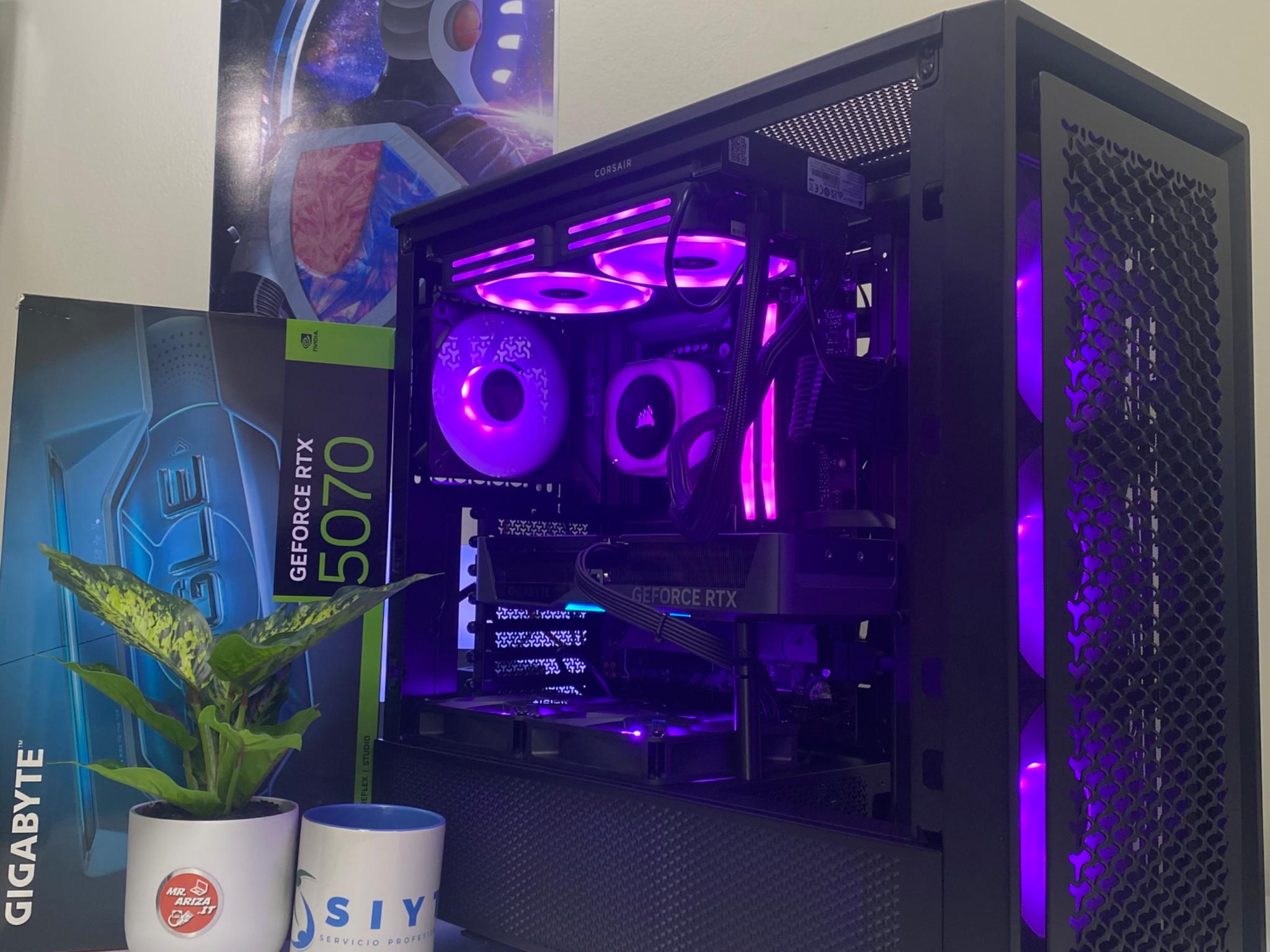 Final Sale !!!⚡️ "Crimson Falcon" – RTX 5070 Power Meets Premium Performance! 🖥️🔥