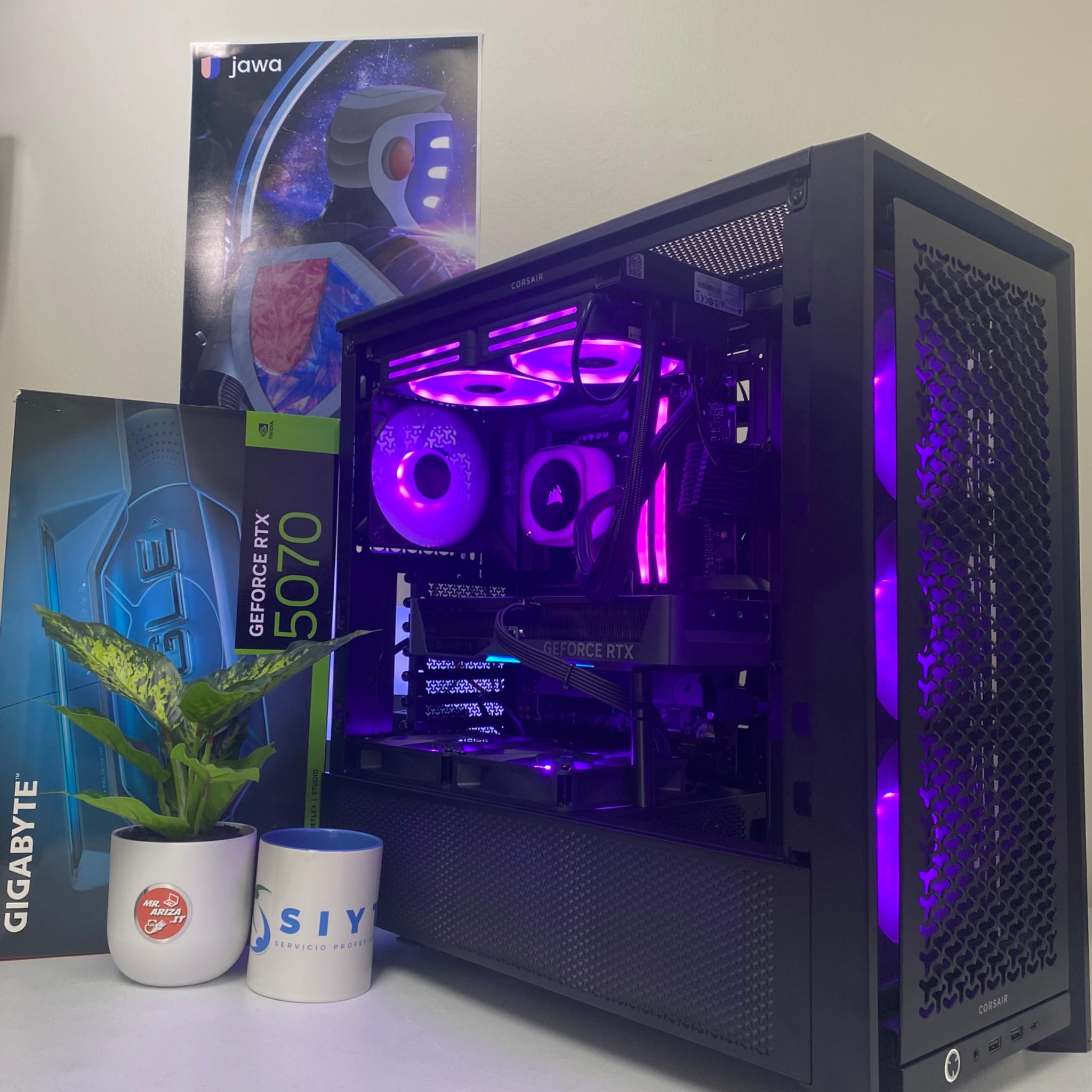 Final Sale !!!⚡️ "Crimson Falcon" – RTX 5070 Power Meets Premium Performance! 🖥️🔥