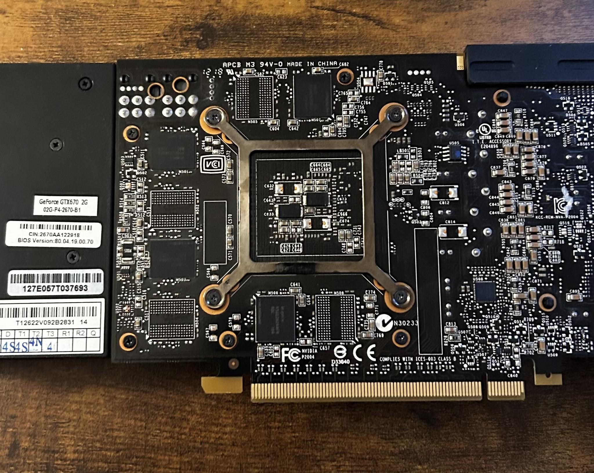 EVGA GTX 670 2GB