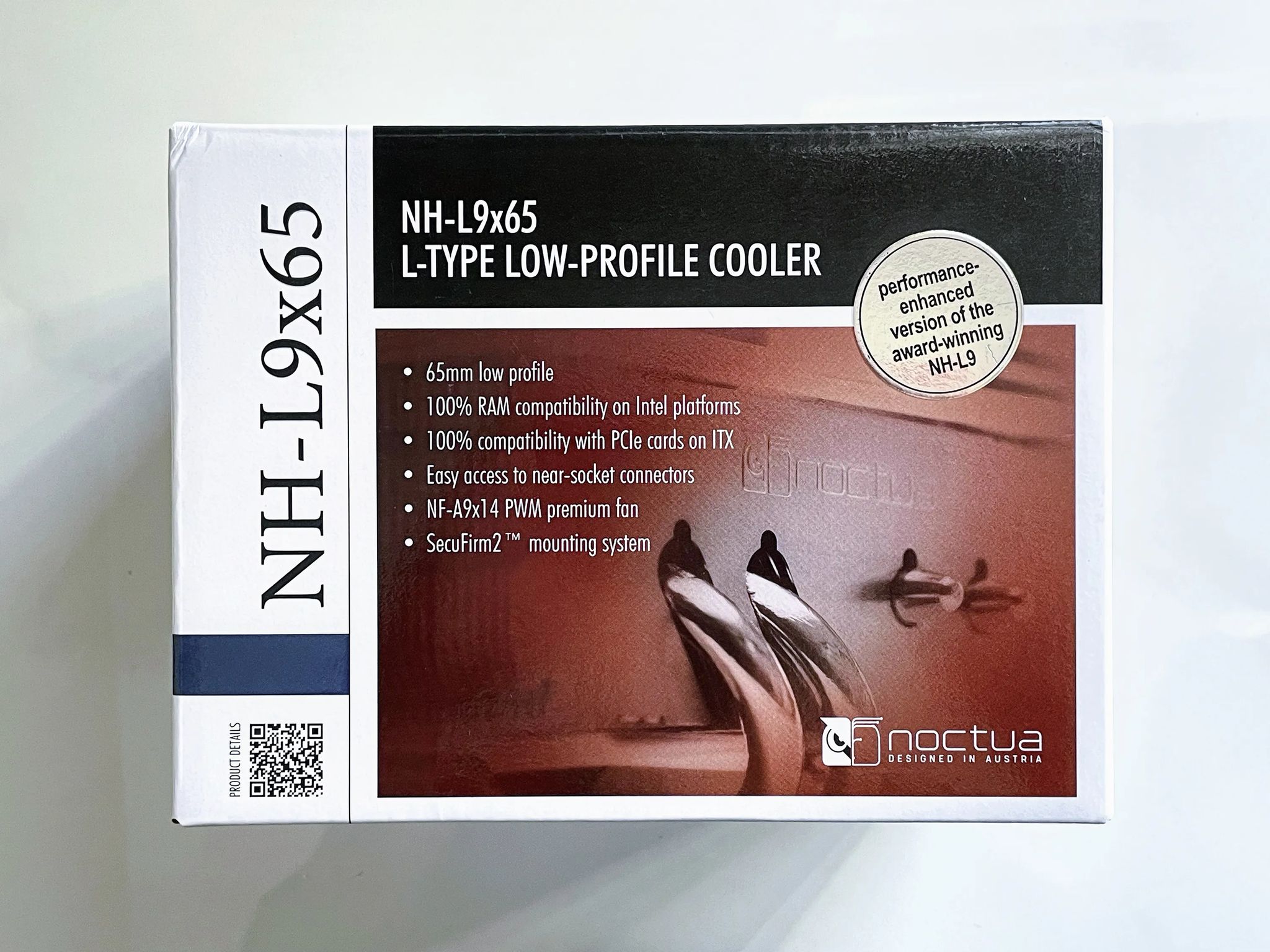 Noctua NH-L9x65 L-TYPE LOW-PROFILE CPU COOLER - Intel and AMD
