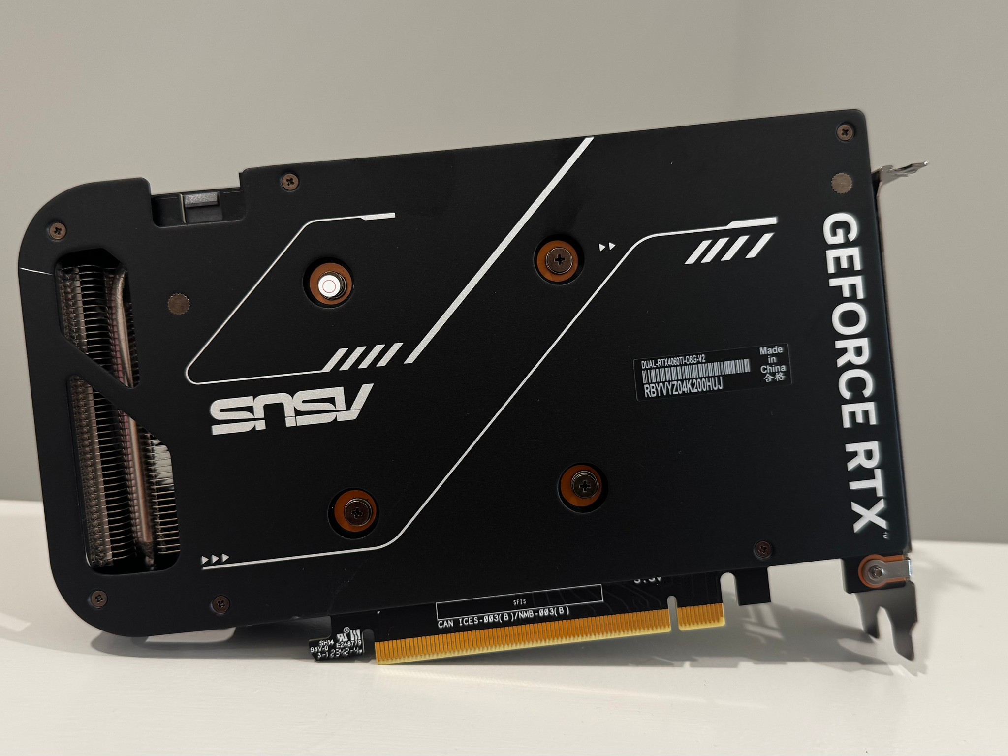 ASUS Dual V2 OC GeForce RTX 4060Ti 8GB