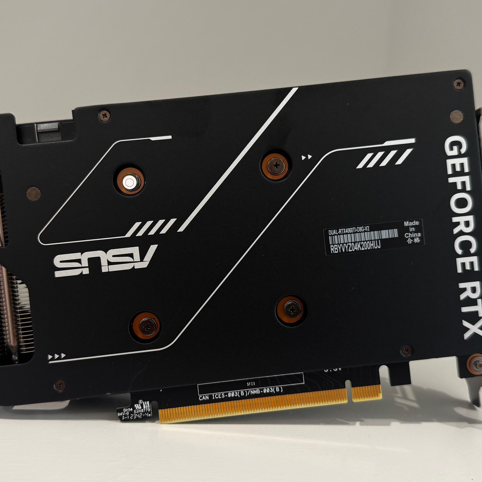 ASUS Dual V2 OC GeForce RTX 4060Ti 8GB