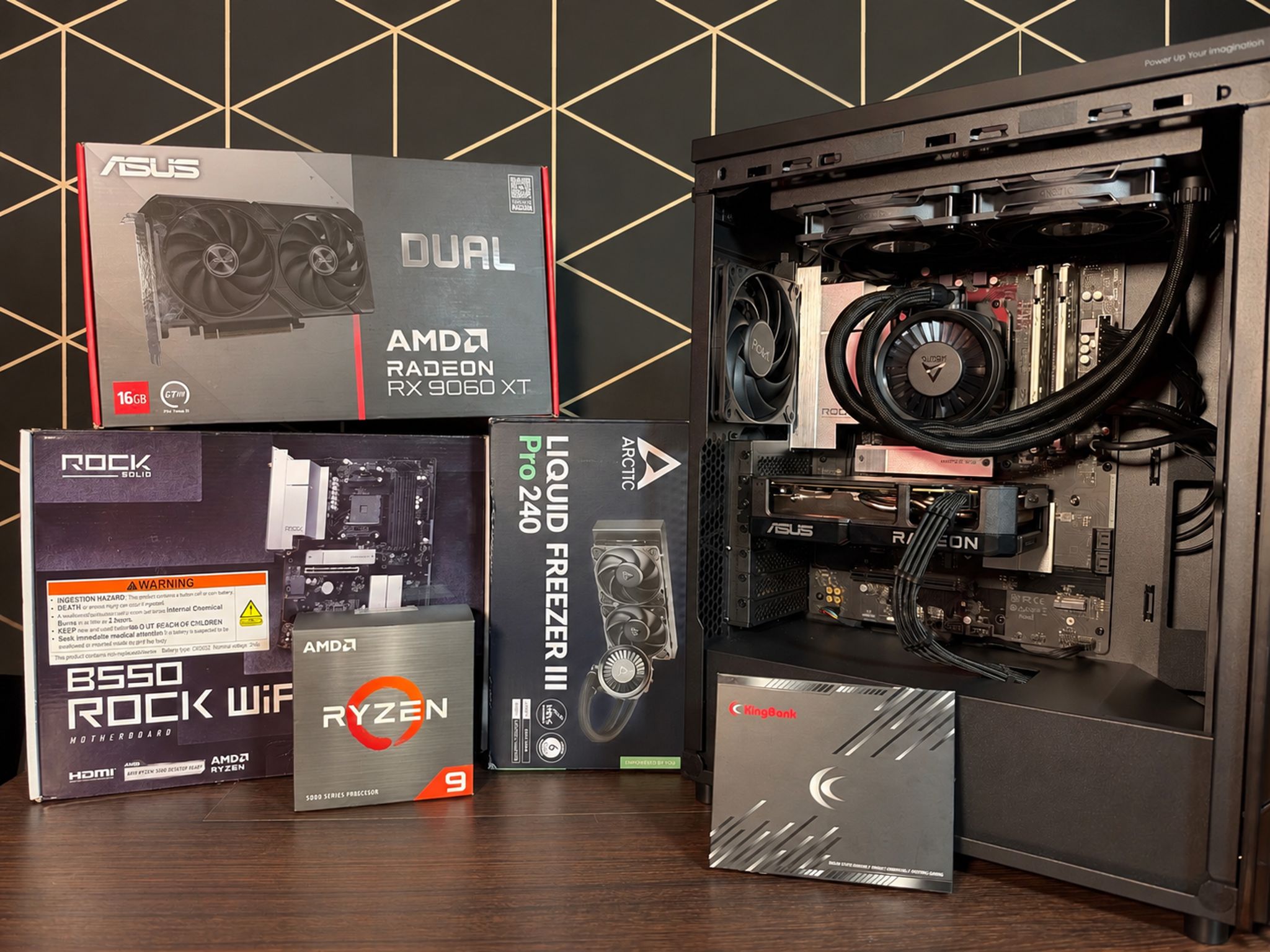 🌟ASUS ProArt Gaming & Creator PC | RX 9060 XT 16Gb/ Ryzen 9 5900XT/ 32Gb DDR4/ 1Tb / ALL NEW 🌟