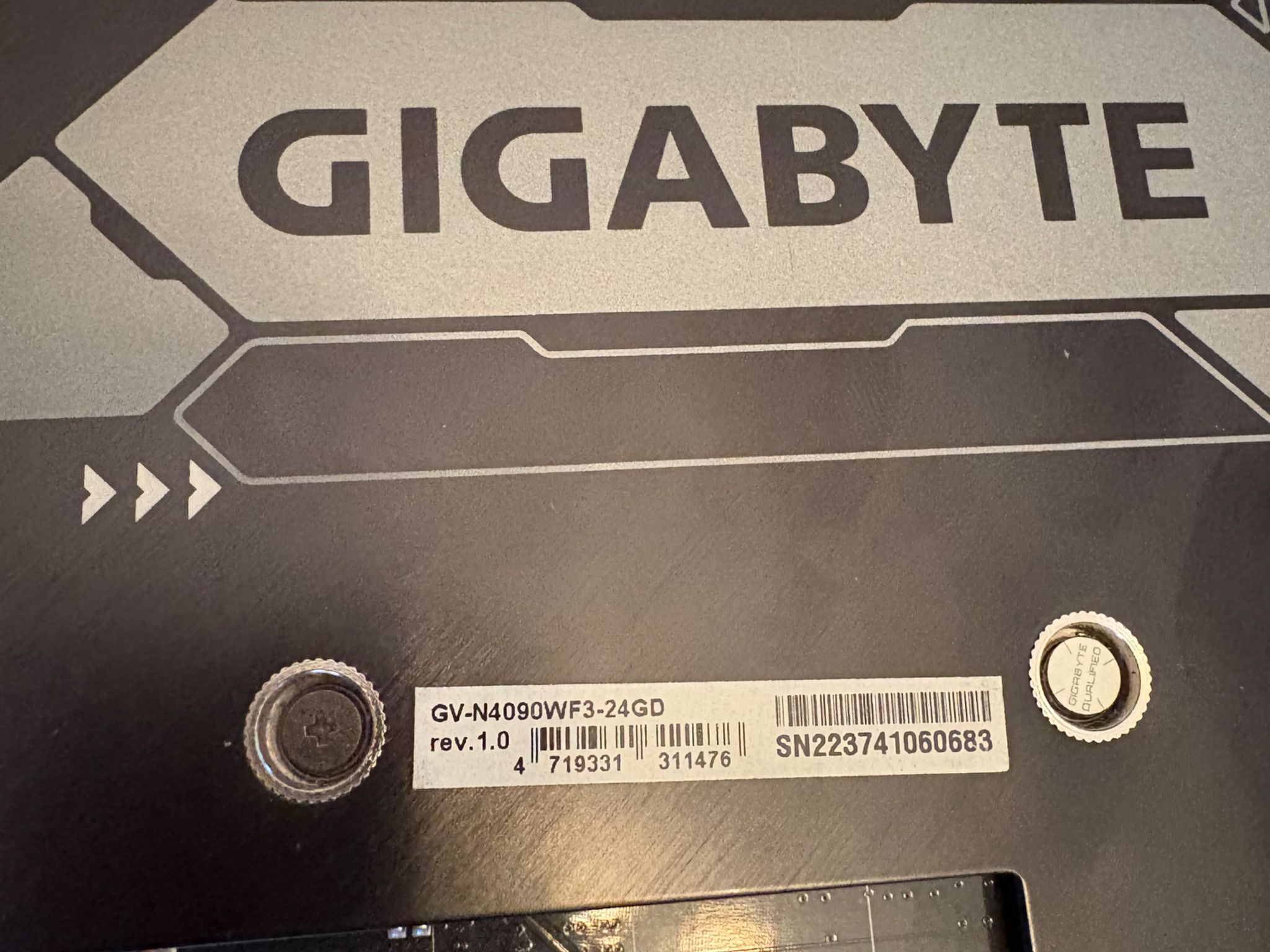 Gigabyte 4090 no box