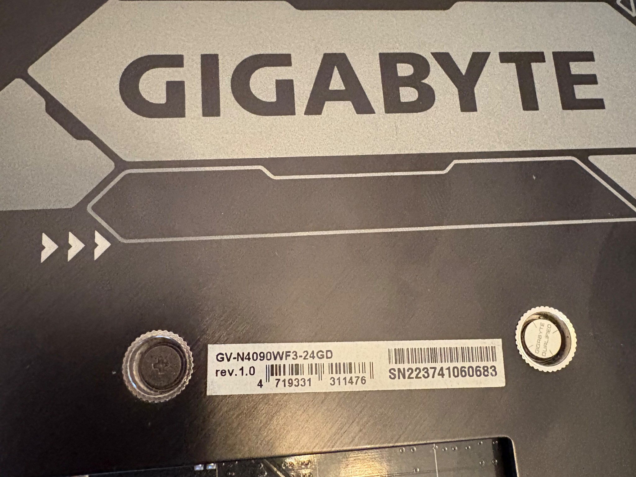 Gigabyte 4090 no box