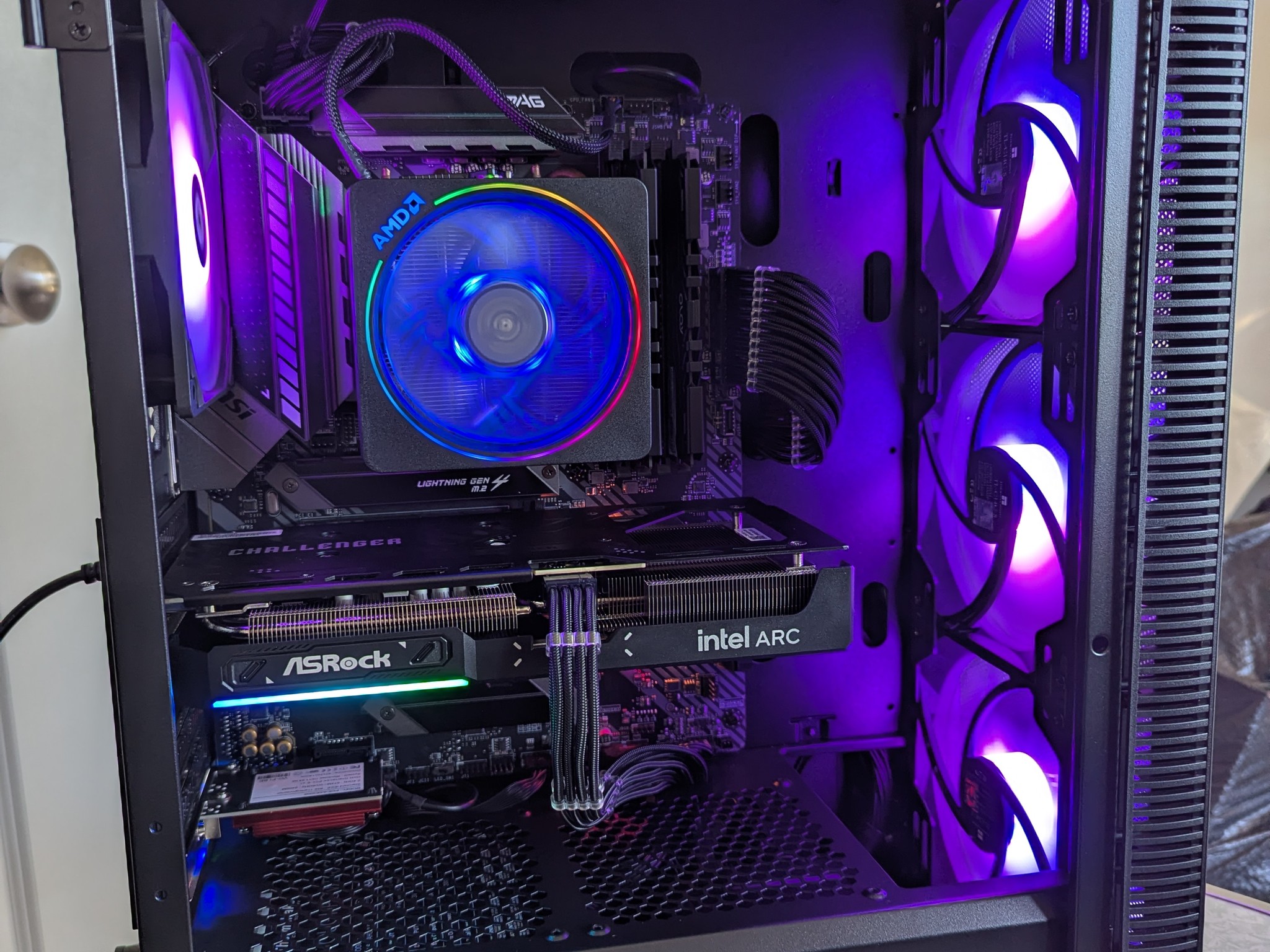Ryzen 5 5500 | 16GB RAM | 1TB NVMe | ARC B570 10GB GPU | Gaming PC
