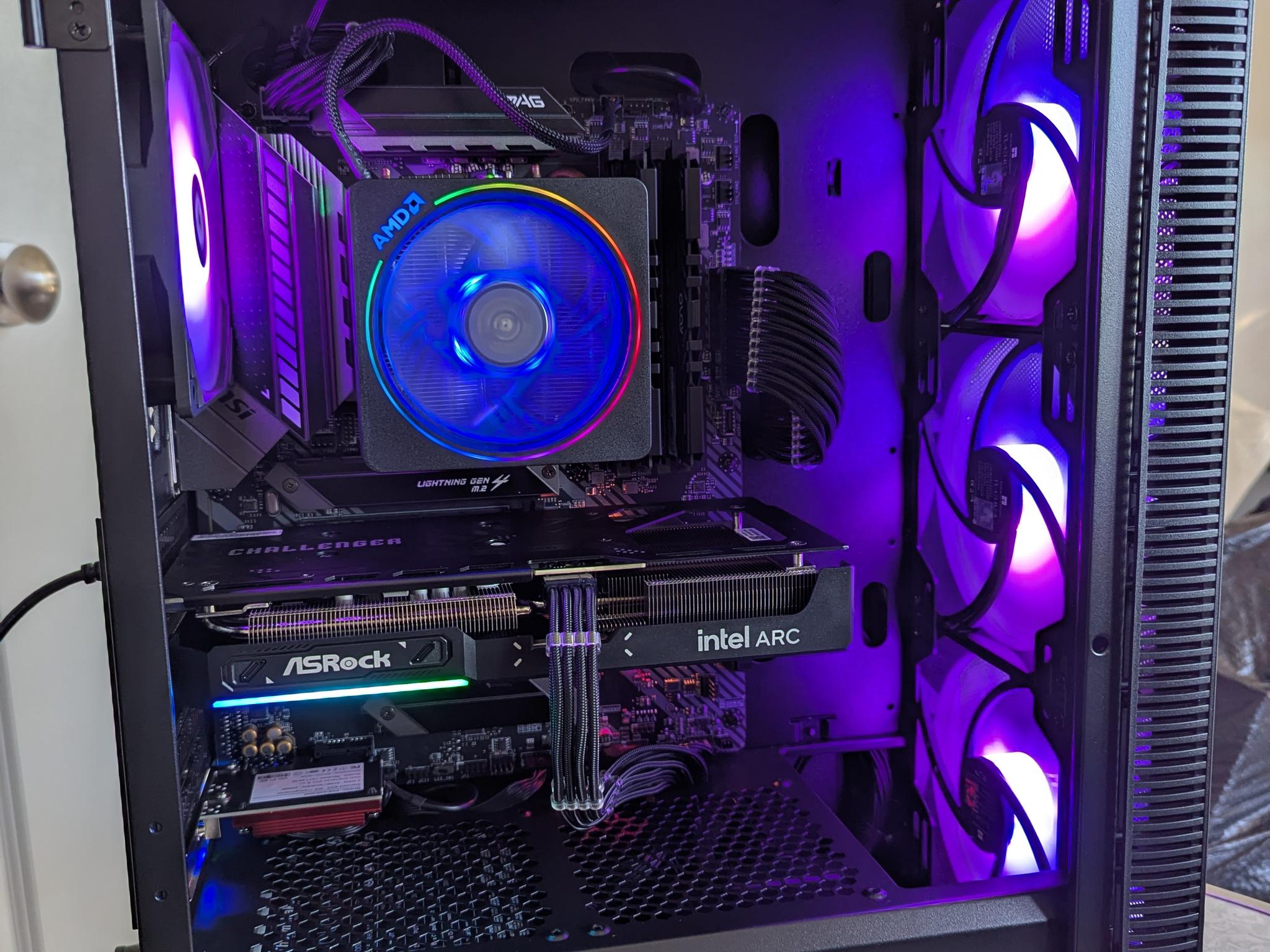 Ryzen 5 5500 | 16GB RAM | 1TB NVMe | ARC B570 10GB GPU | Gaming PC