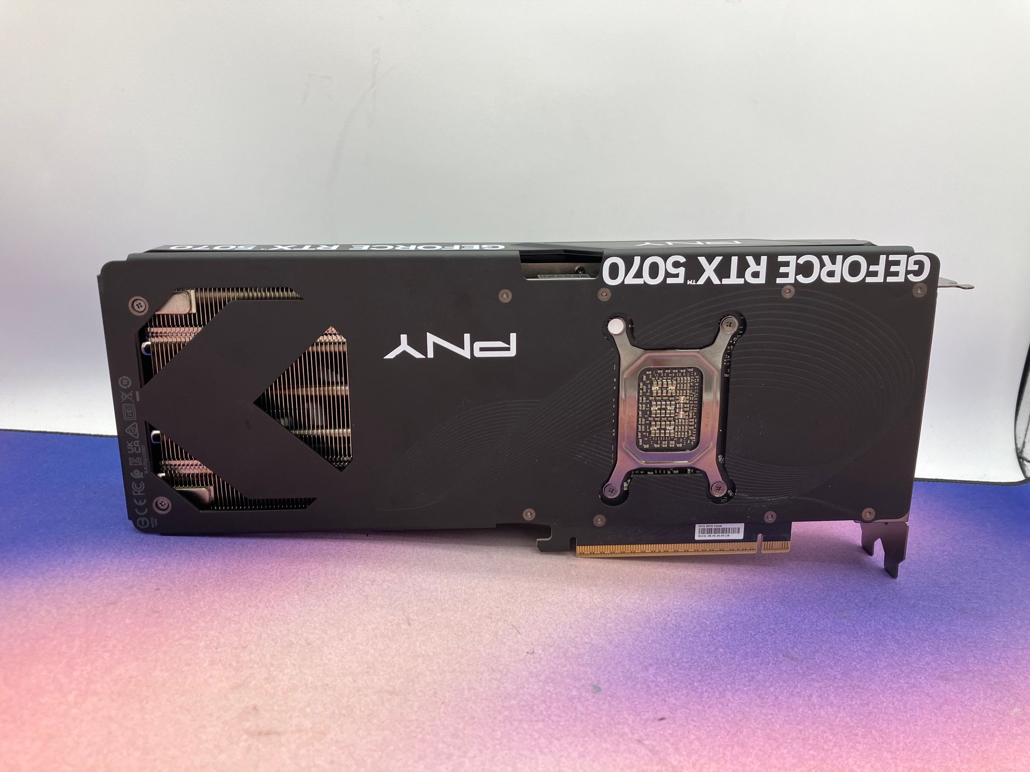 PNY GeForce RTX 5070 Overclocked Triple Fan