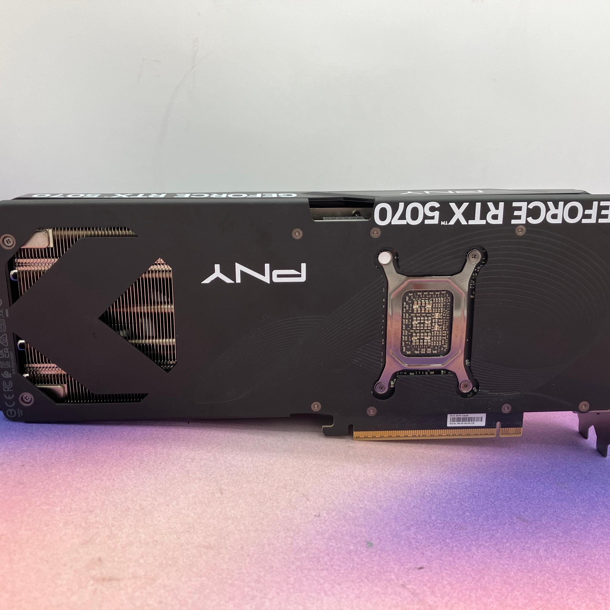 PNY GeForce RTX 5070 Overclocked Triple Fan