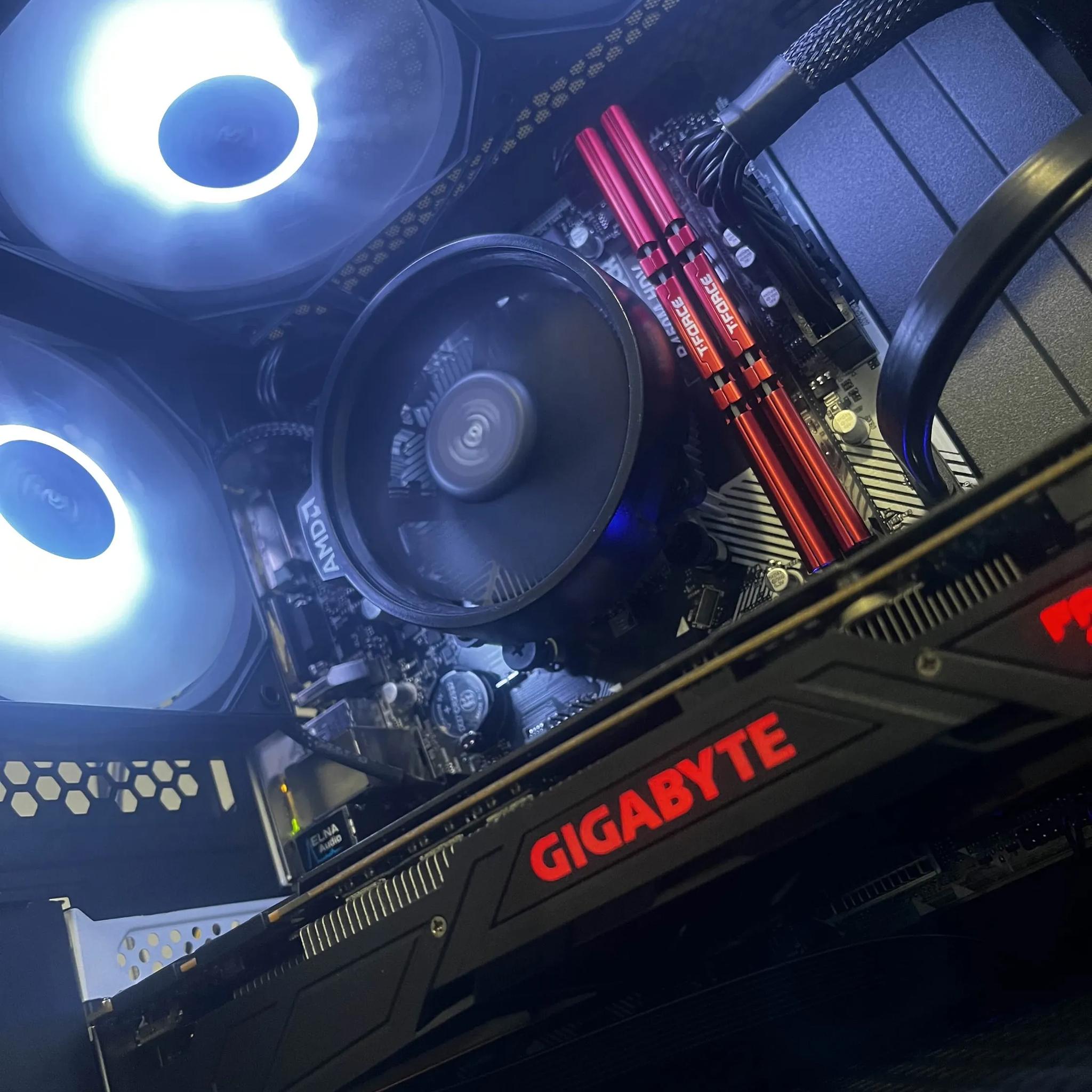 👹Gaming PC Ryzen 5 3600, 1070 Overclocked