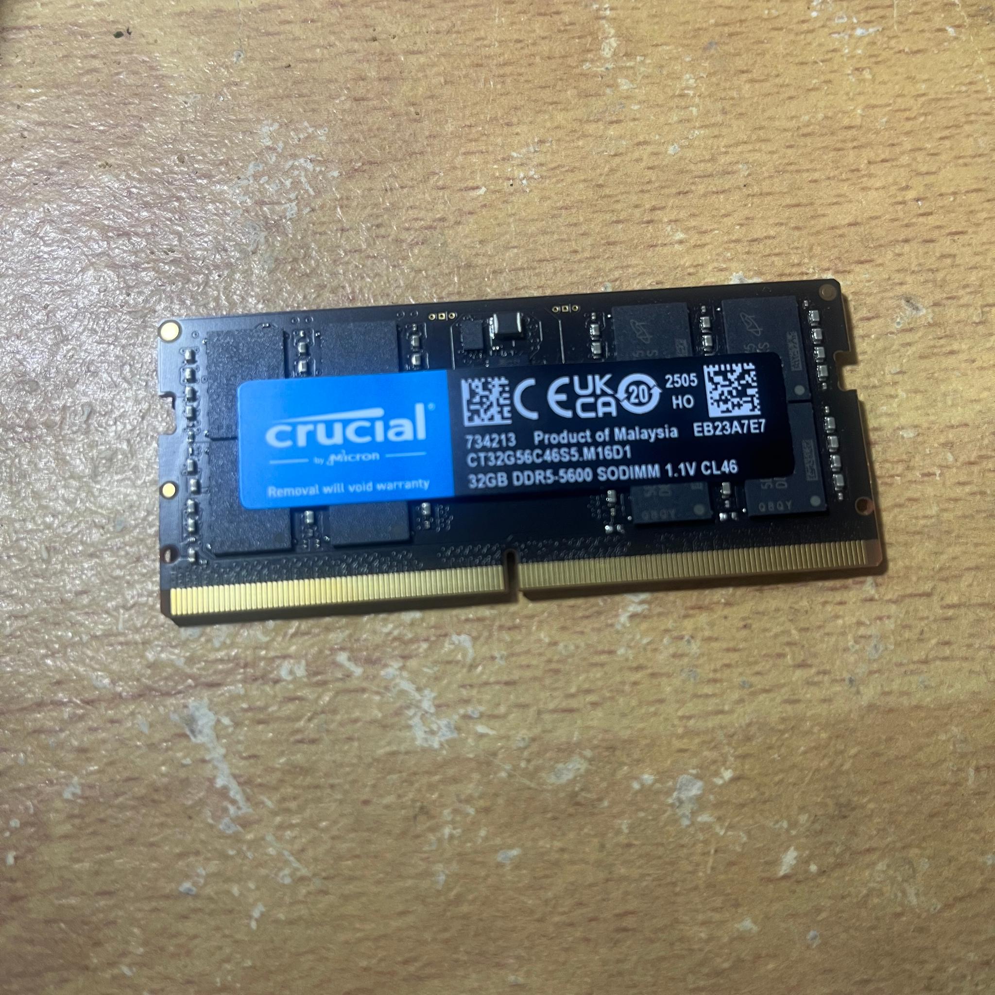 Crucial 32GB DDR5 RAM