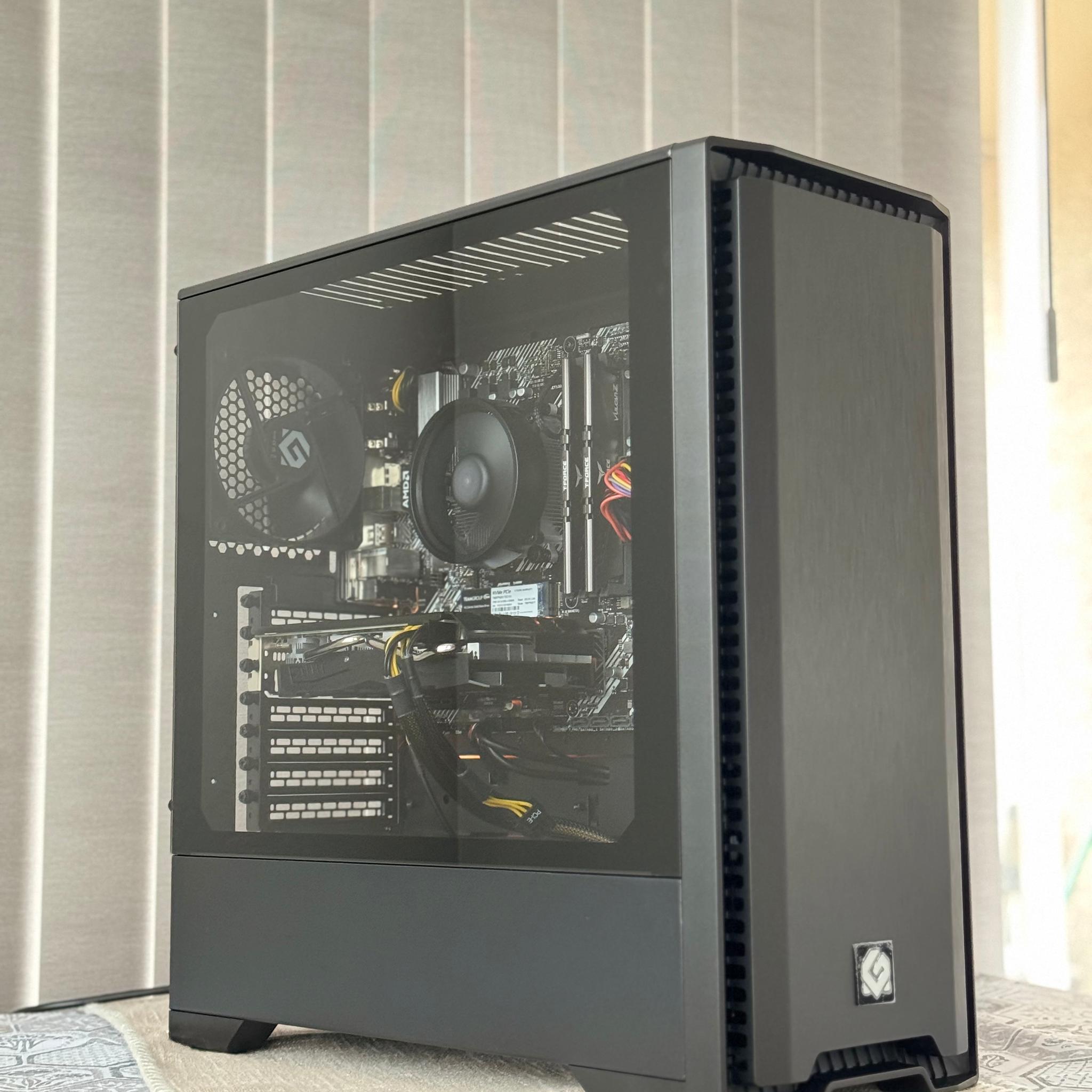1080p new rebuilt gaming pcRyzen 5 5000 / Radeon RX 580 / 1tb ssd / 16 Gb ddr4
