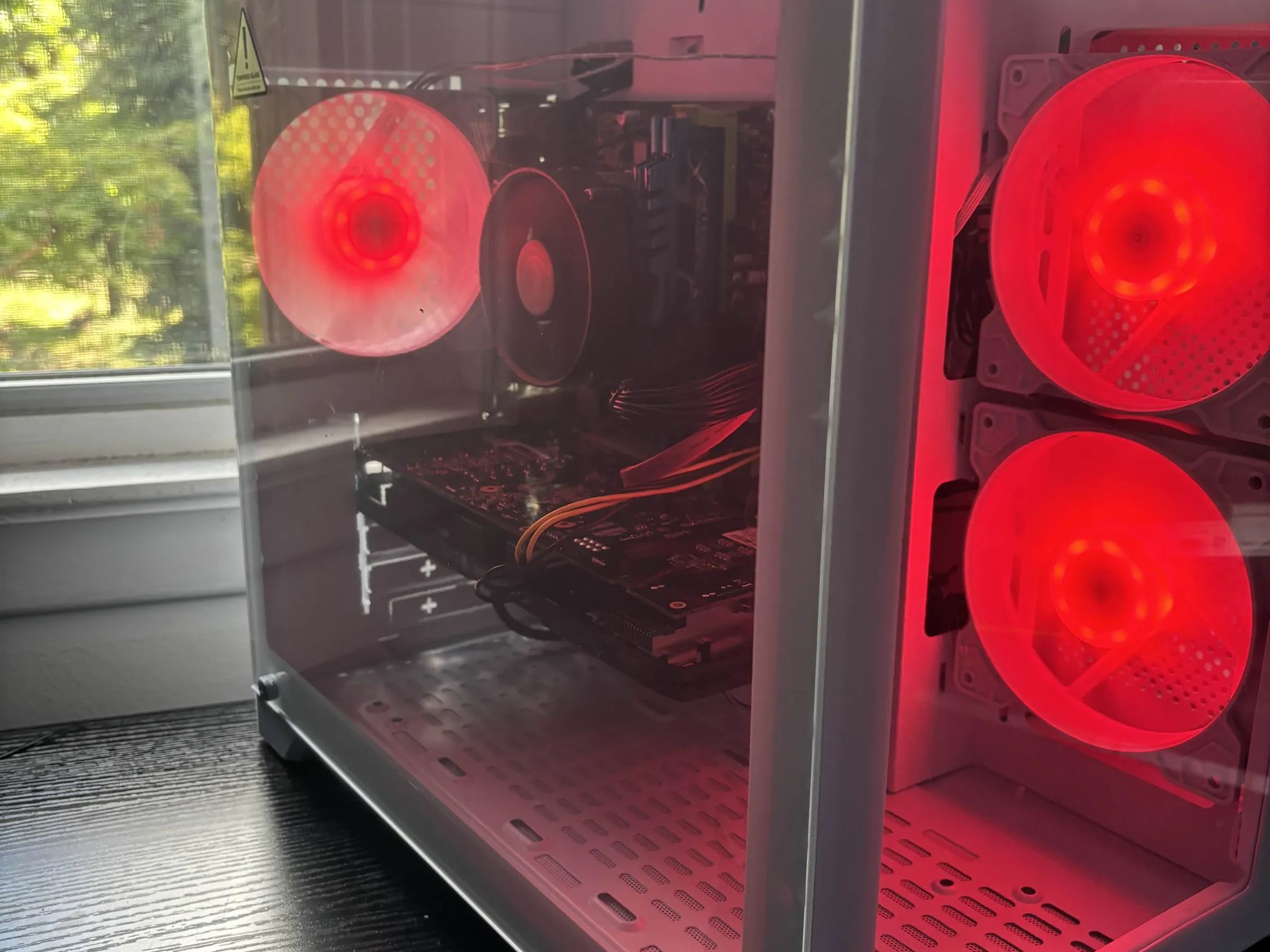 GAMING PC i5 16GB NVIDIA GTX 950 RGB Lighting RGB Fans Computer