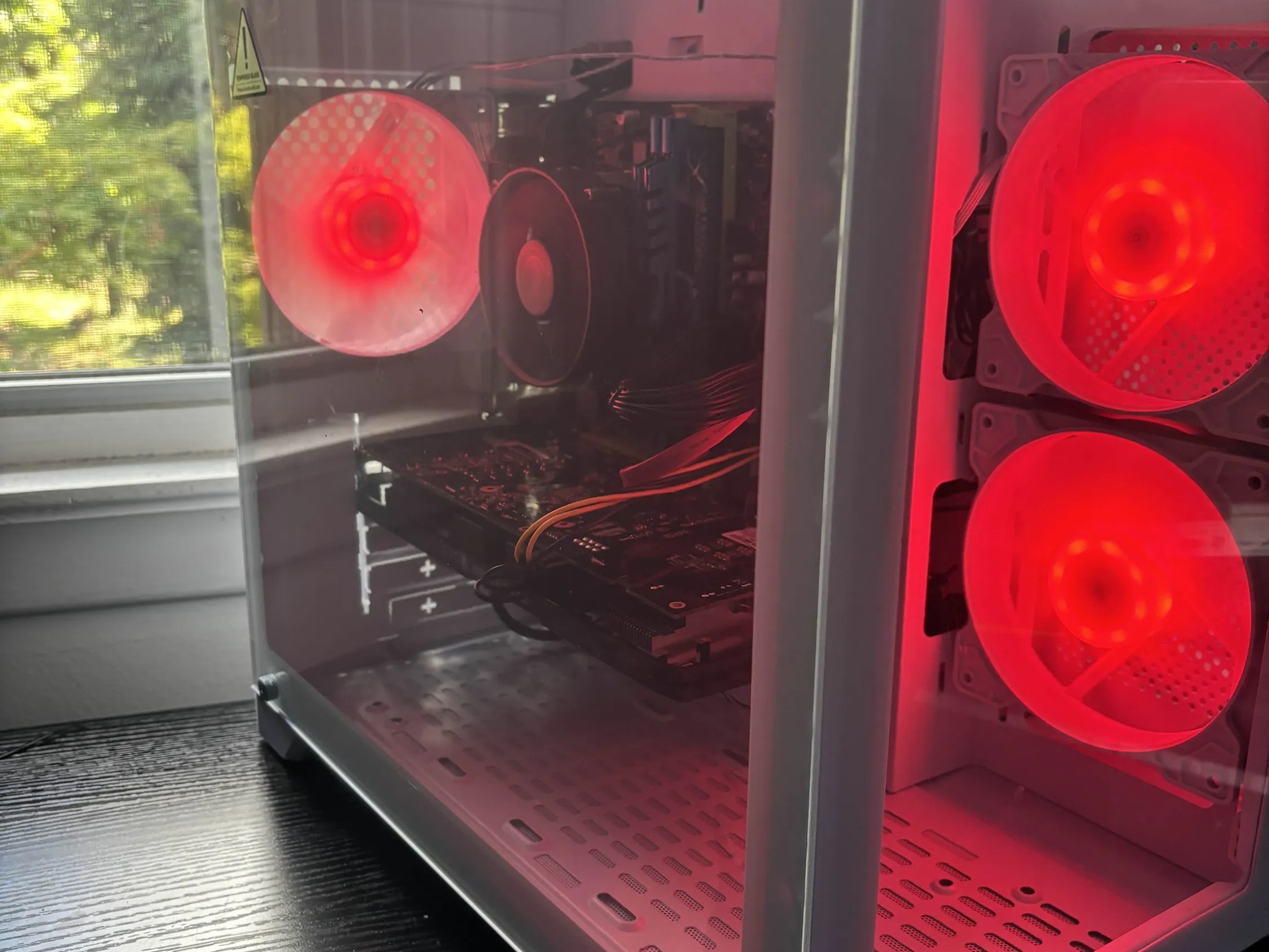 GAMING PC i5 16GB NVIDIA GTX 950 RGB Lighting RGB Fans Computer