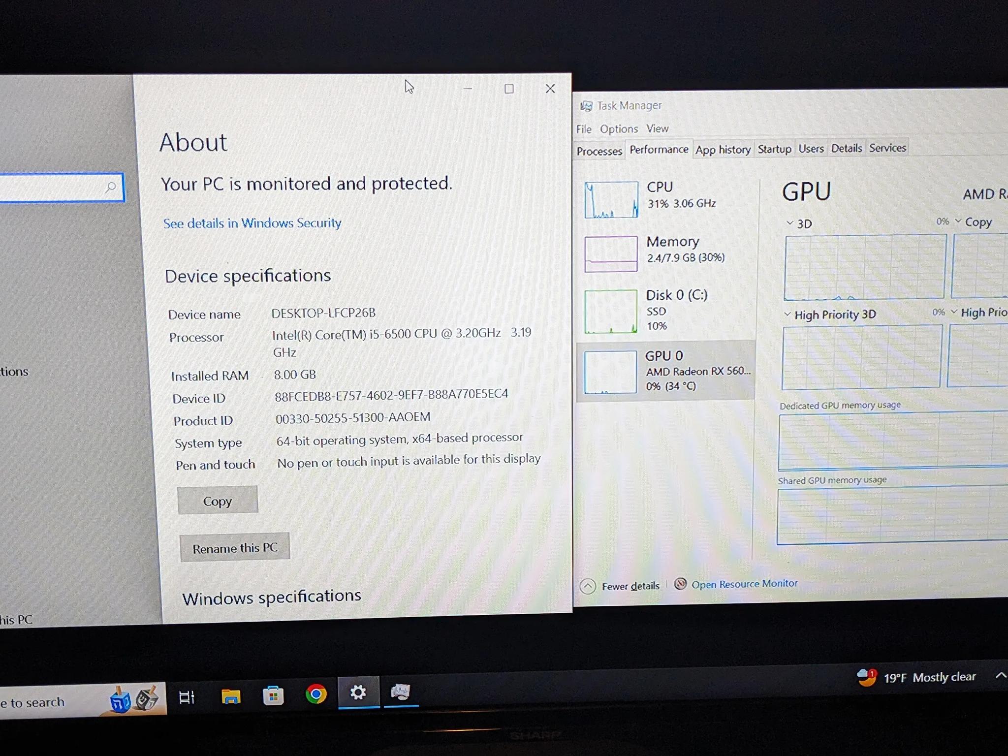 GamerSxin Custom 1440p, RX 5600XT, i5-6500, 8GB DDR4, 1TB SSD