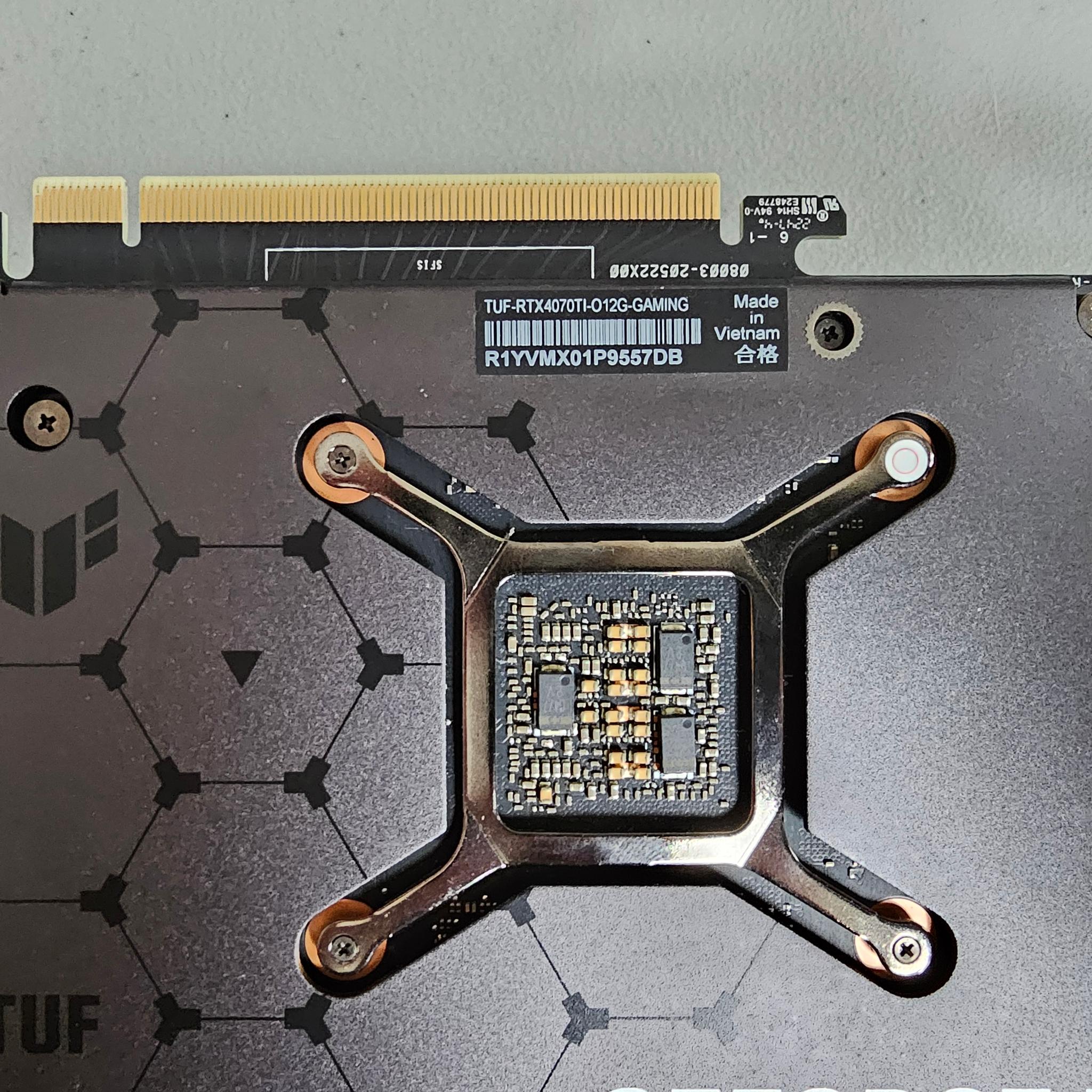 Asus TUF GAMING OC GeForce RTX 4070 Ti