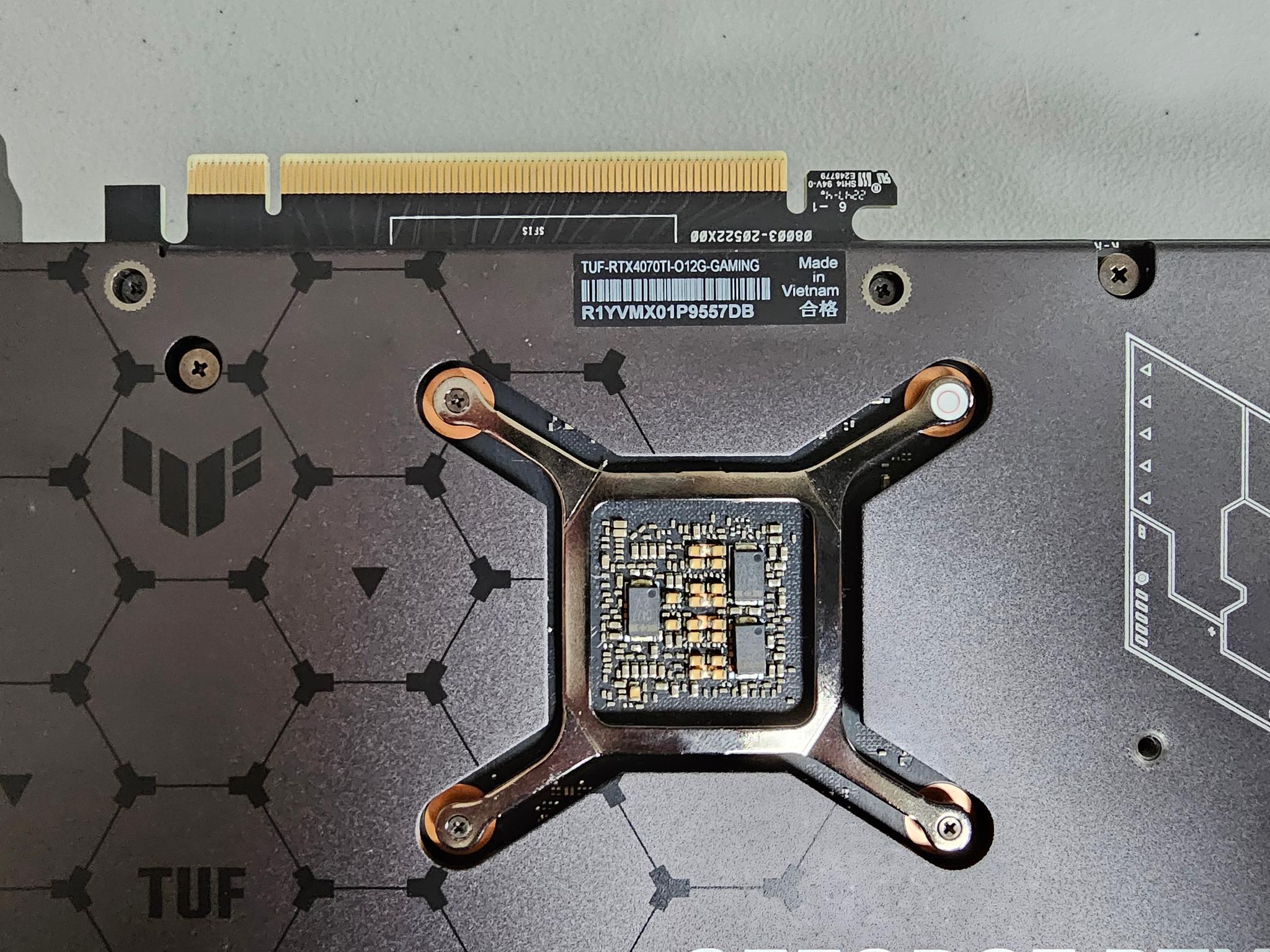 Asus TUF GAMING OC GeForce RTX 4070 Ti