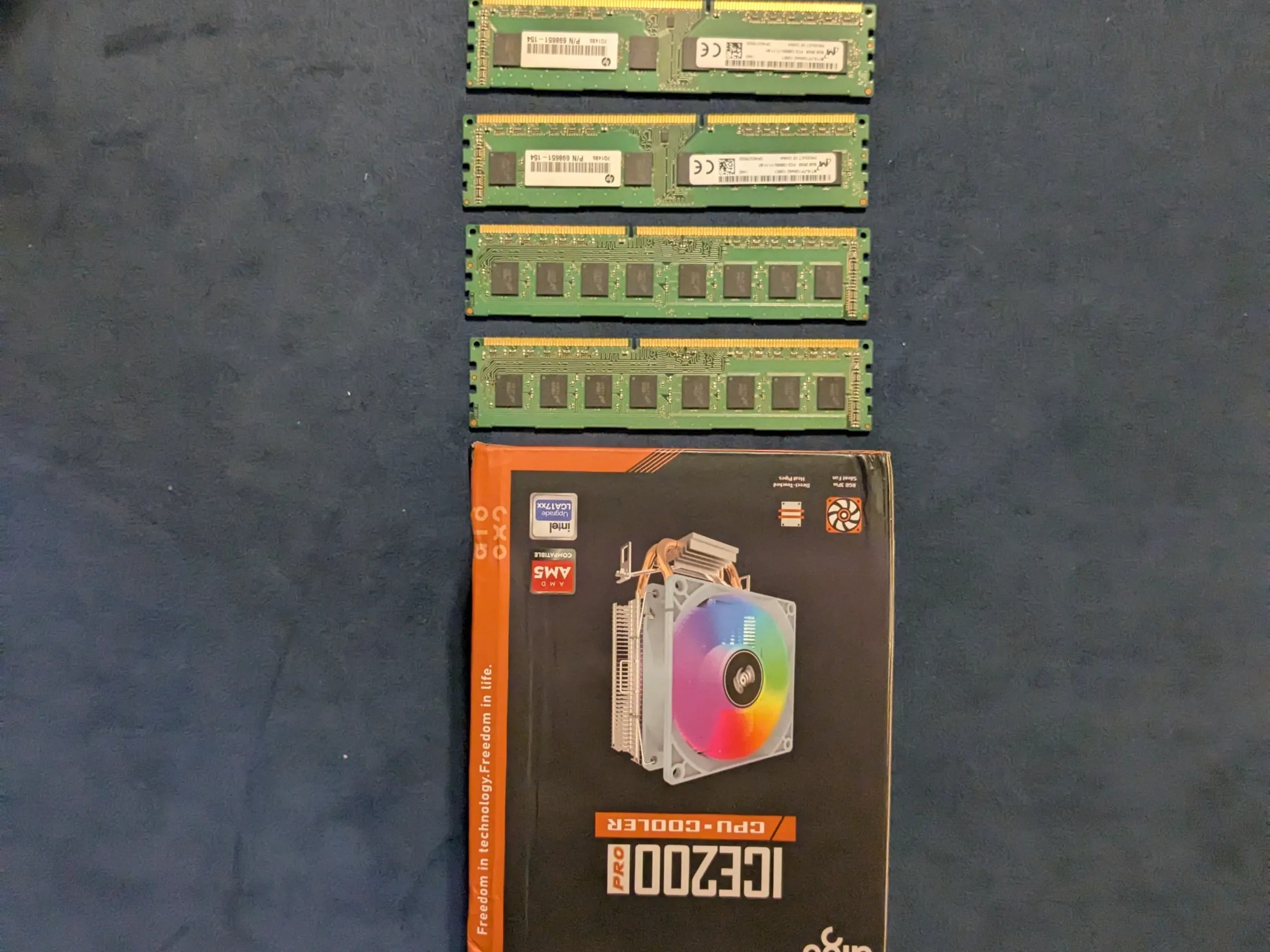 32GB ddr3 + AIGO CPU cooler