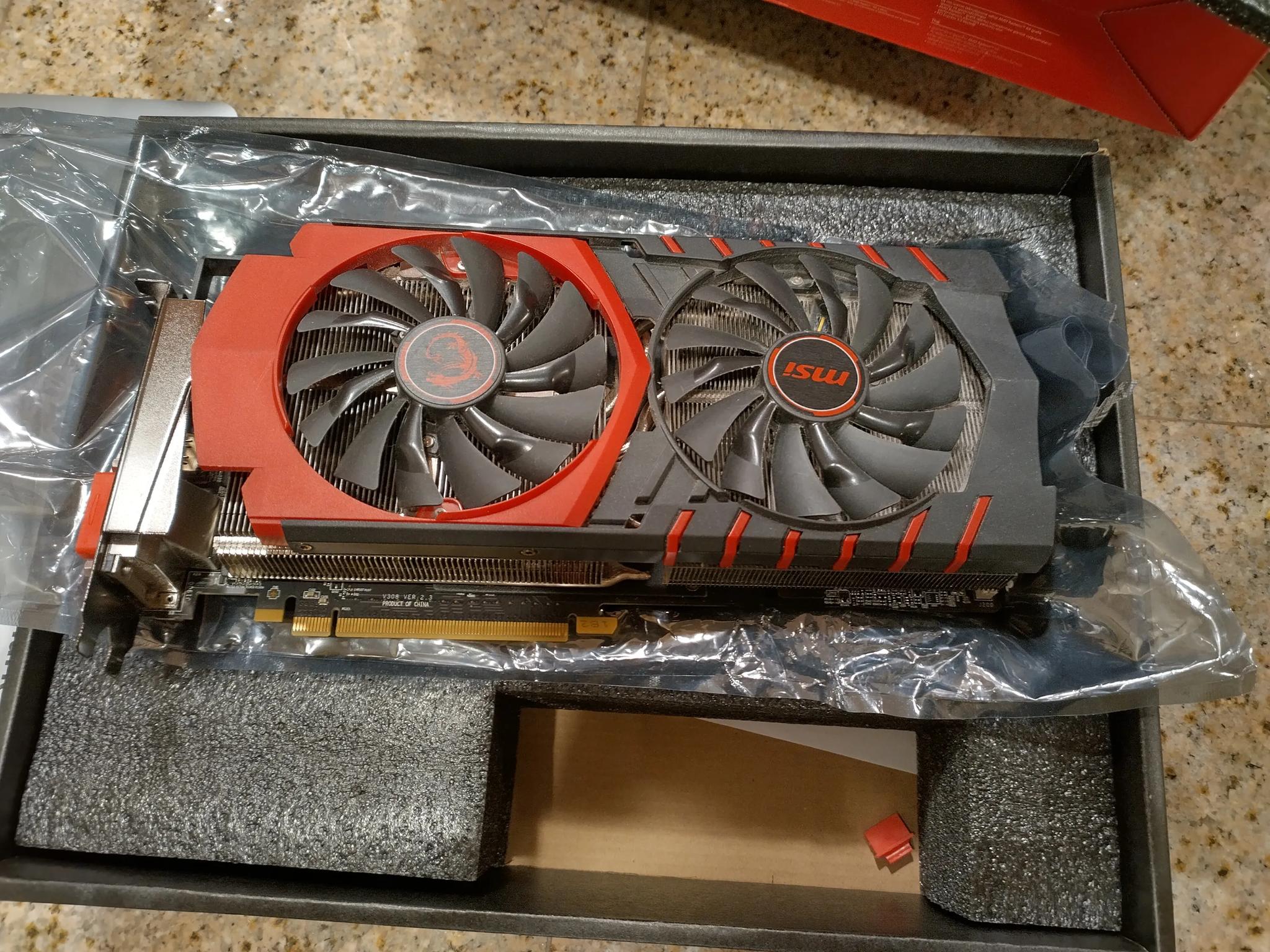 MSI Radeon R9 390 8 GB DDR5 GPU