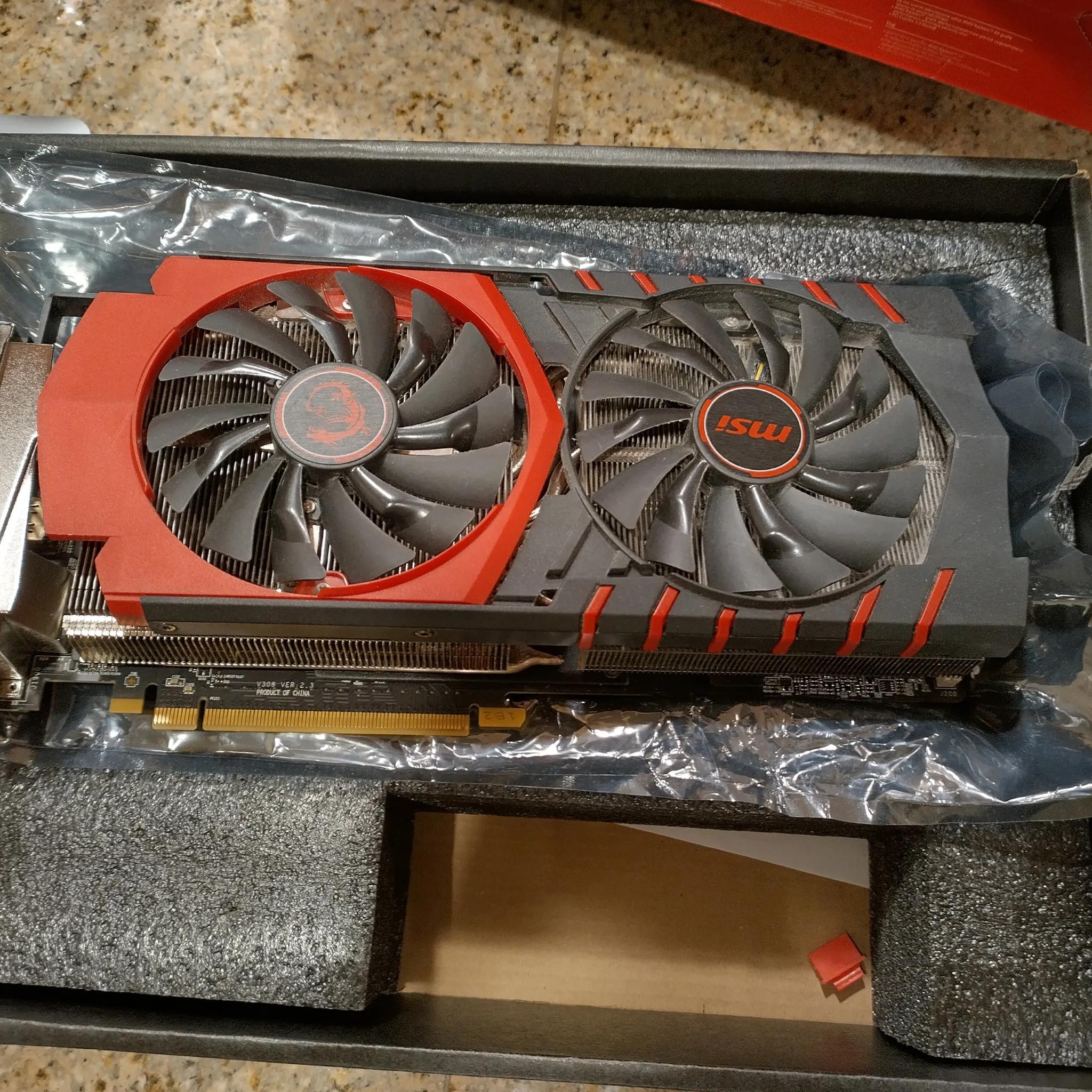 MSI Radeon R9 390 8 GB DDR5 GPU