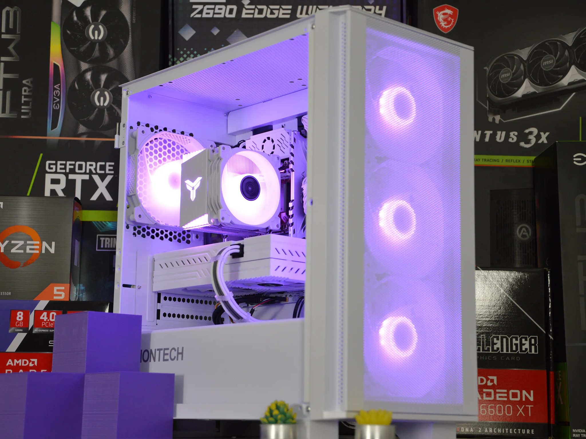 ❄️🌨| RX 580 8GB | INTEL XEON E5 2670 V3 | 16GB RAM | 1TB SSD | Crystal Snow |