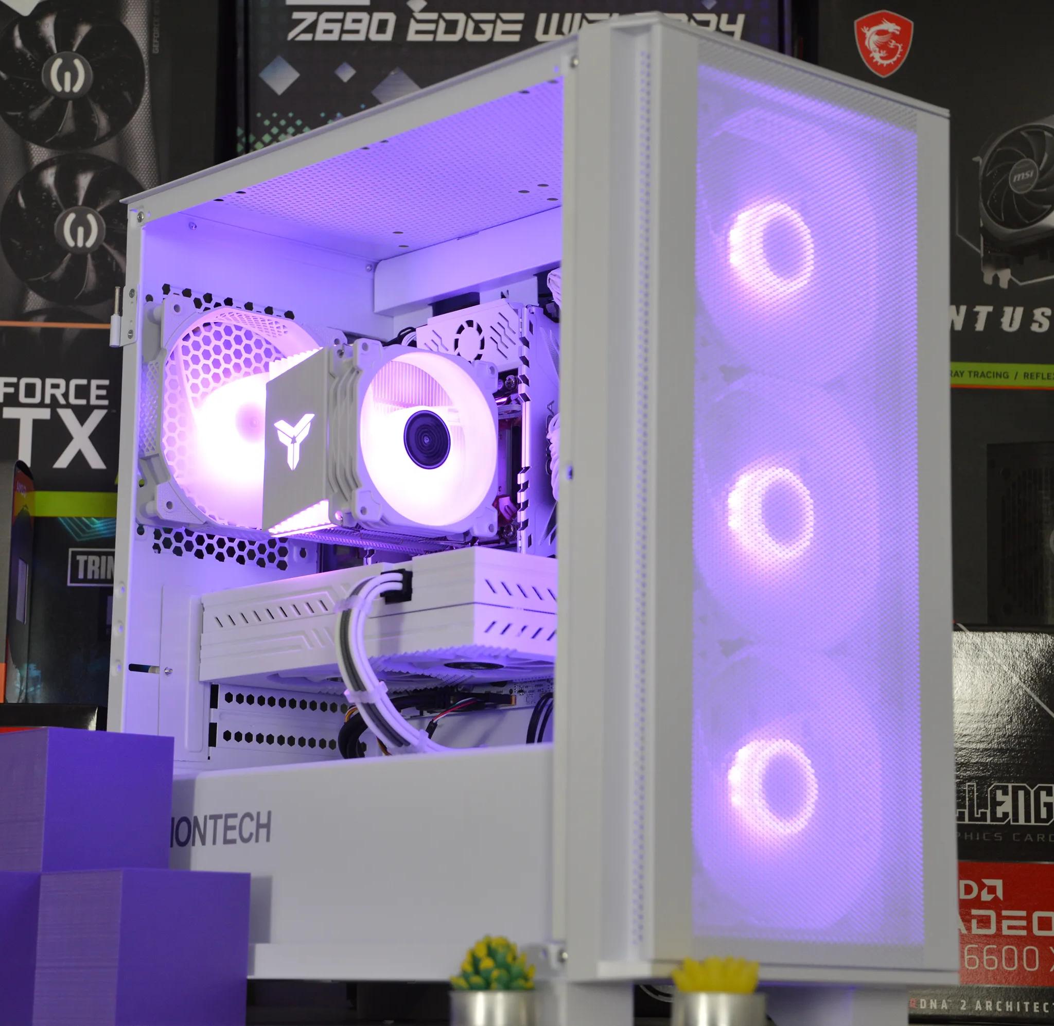 ❄️🌨| RX 580 8GB | INTEL XEON E5 2670 V3 | 16GB RAM | 1TB SSD | Crystal Snow |