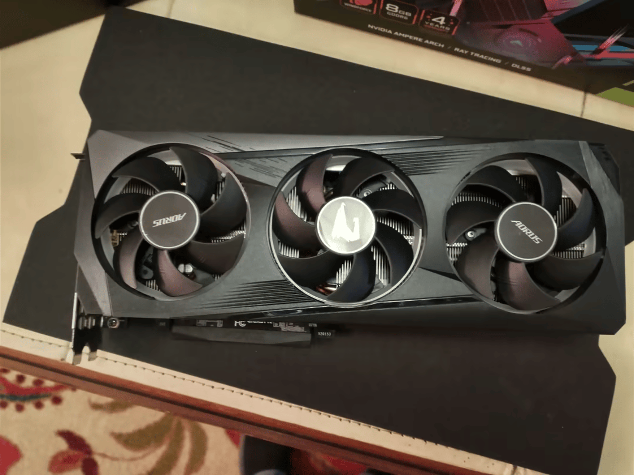 Gigabyte Aorus 3060ti Elite LHR