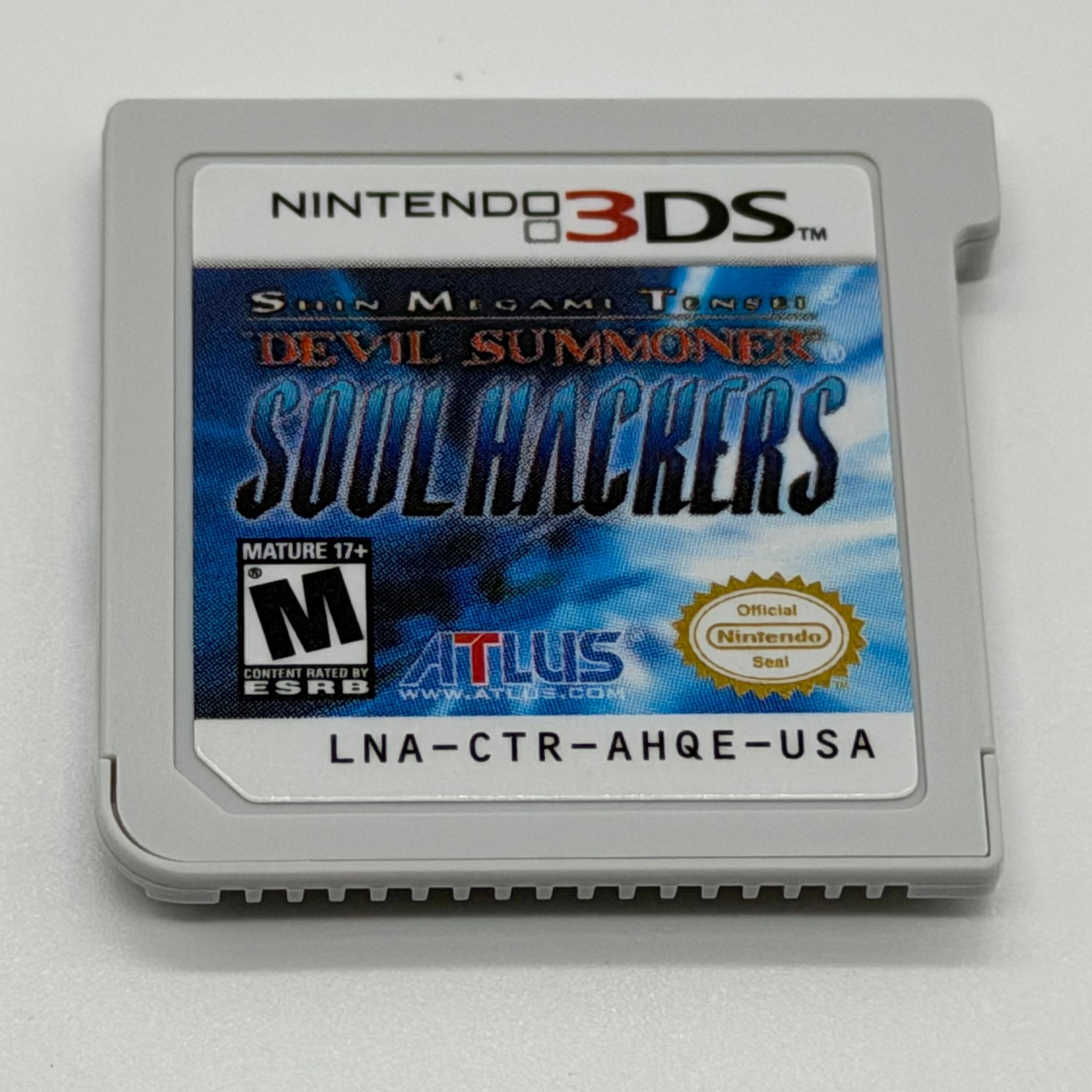 Shin Megami Tensei DeShin Megami Tensei Devil Summoner Soul Hackers Nintendo 3DS
