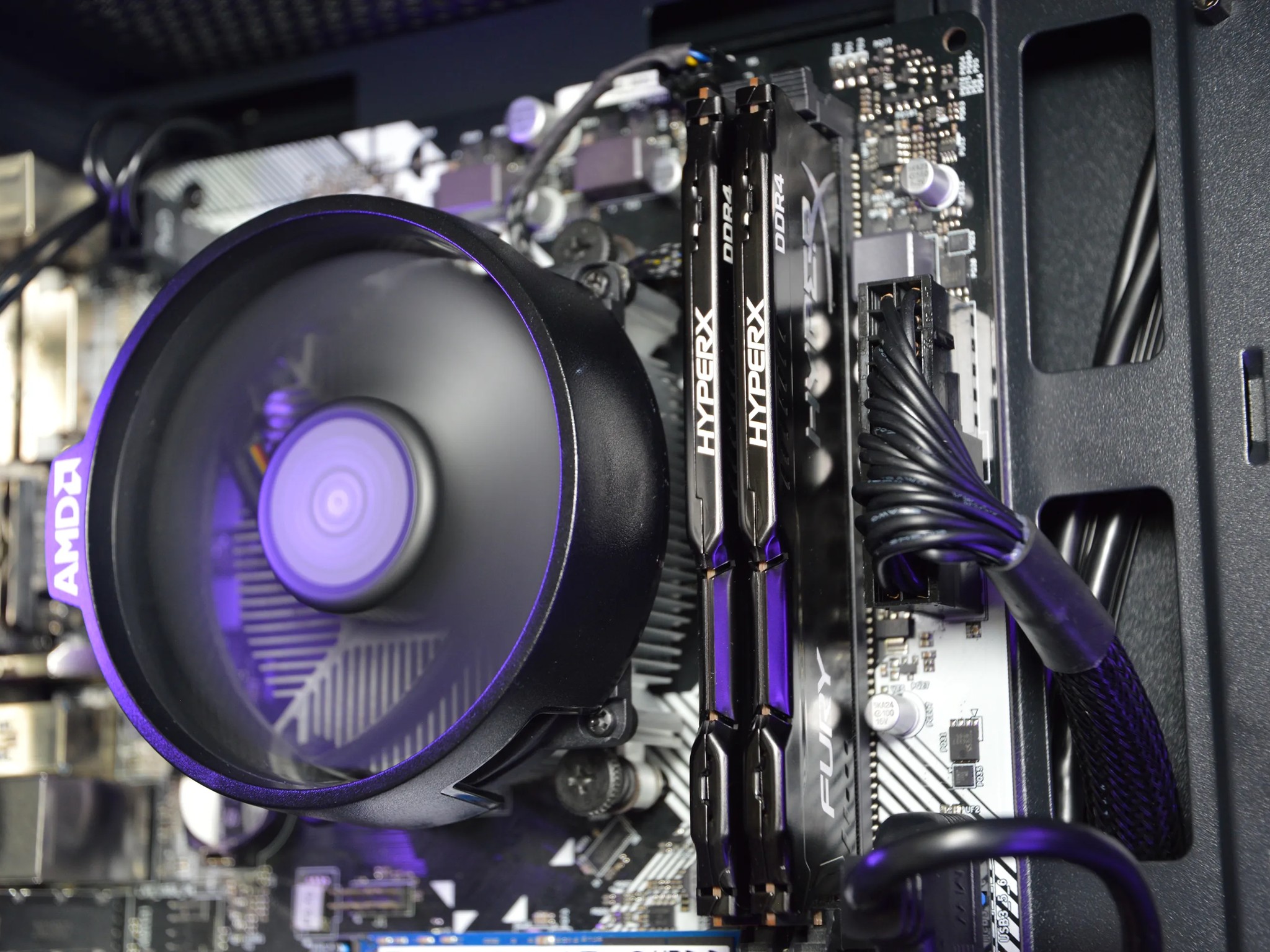 ⚫🟣| GTX 1050 Ti 4GB | Ryzen 3 3200G | 16GB DDR4 RAM | 512GB NVME SSD | Royal Night |
