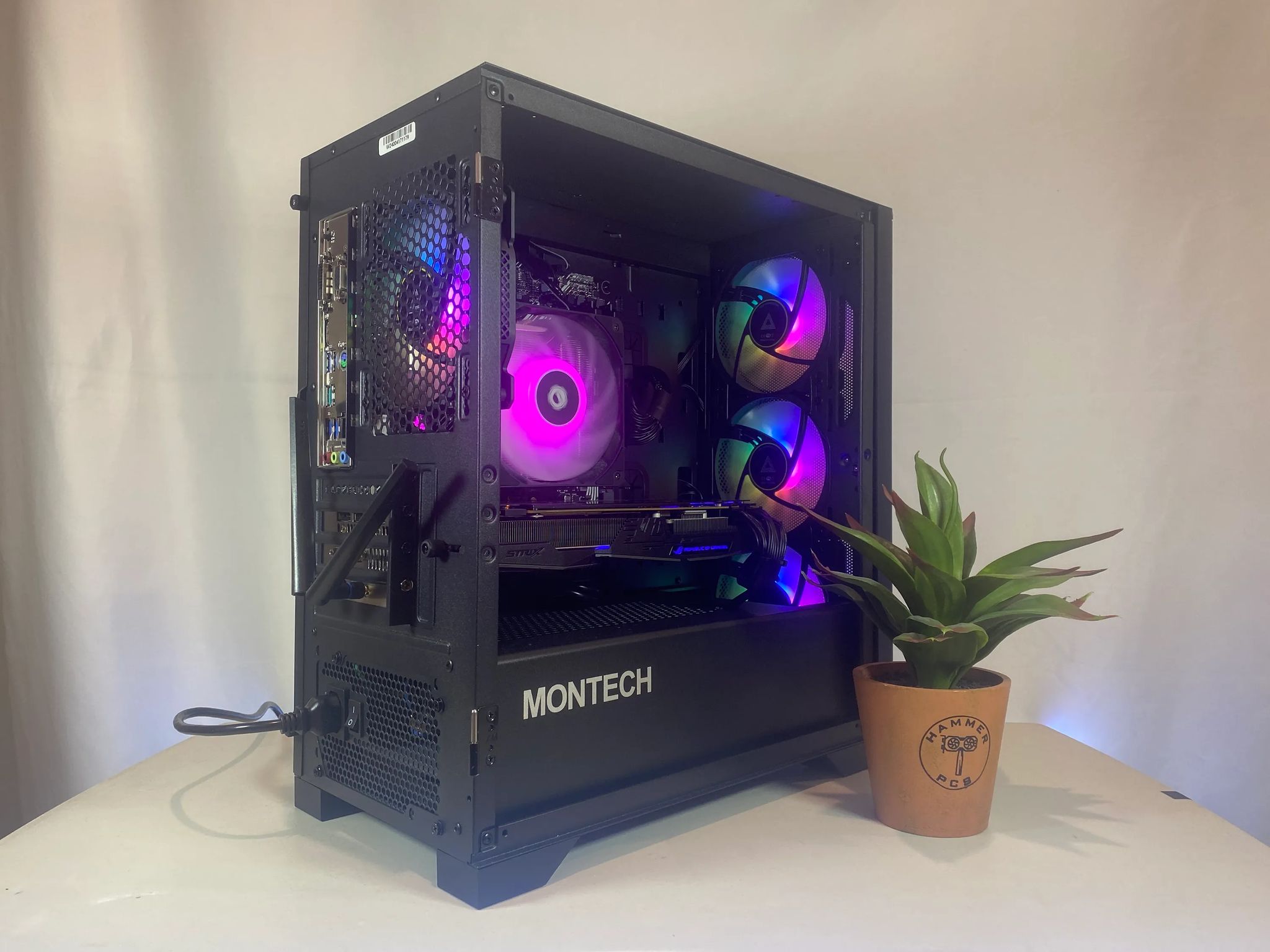 ⚙️Custom Built RGB Gaming PC⚙️| GTX 1080, Ryzen 5, 1TB SSD, Win11 | CoD, GTA, Cyberpunk, More!