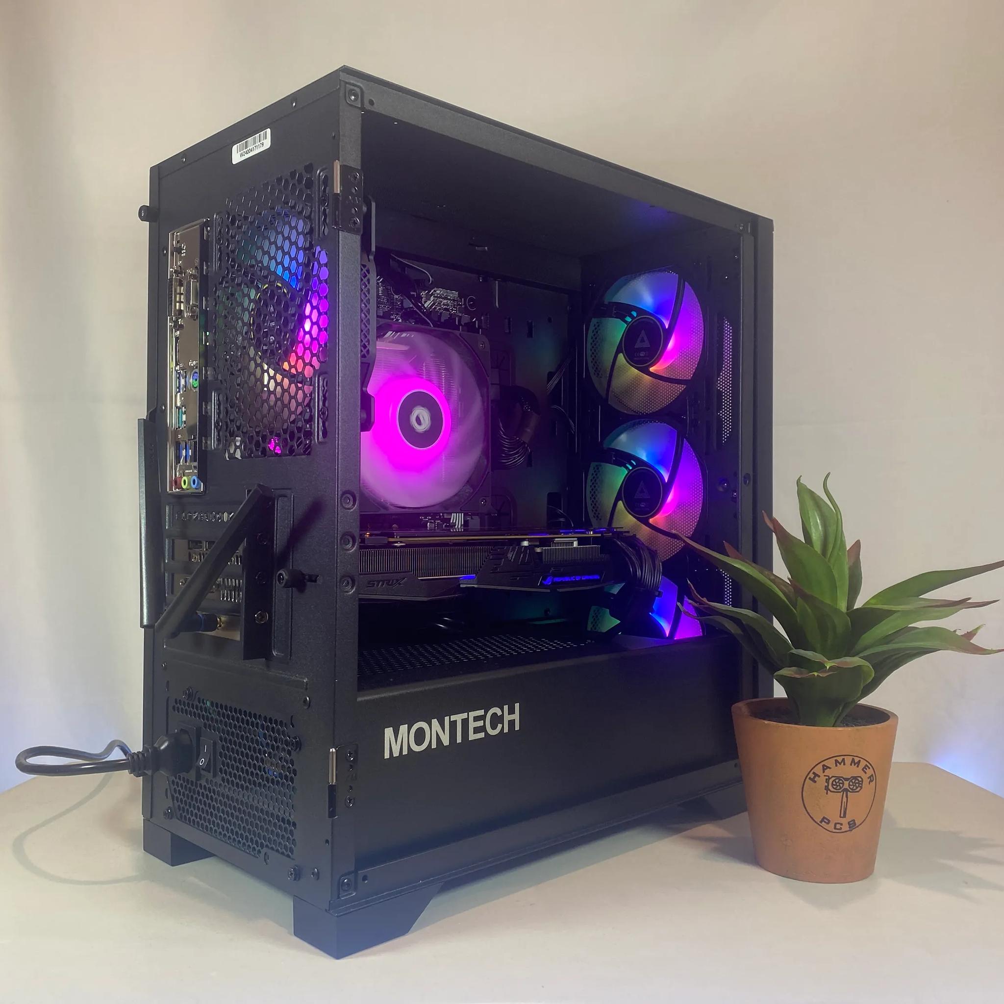 ⚙️Custom Built RGB Gaming PC⚙️| GTX 1080, Ryzen 5, 1TB SSD, Win11 | CoD, GTA, Cyberpunk, More!